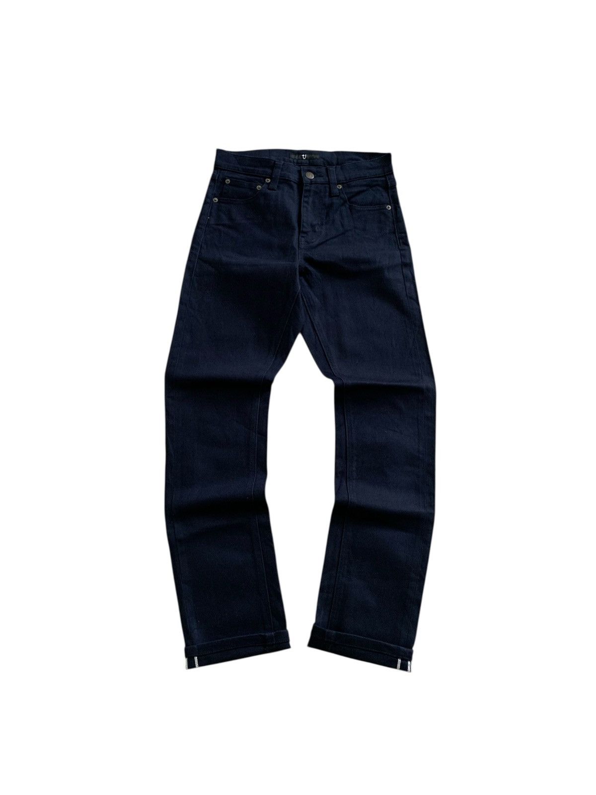 Jil Sander Last📦 Uniqlo Jil Sander Slim Straight Selvedge Jeans Size US 29 - 1 Thumbnail