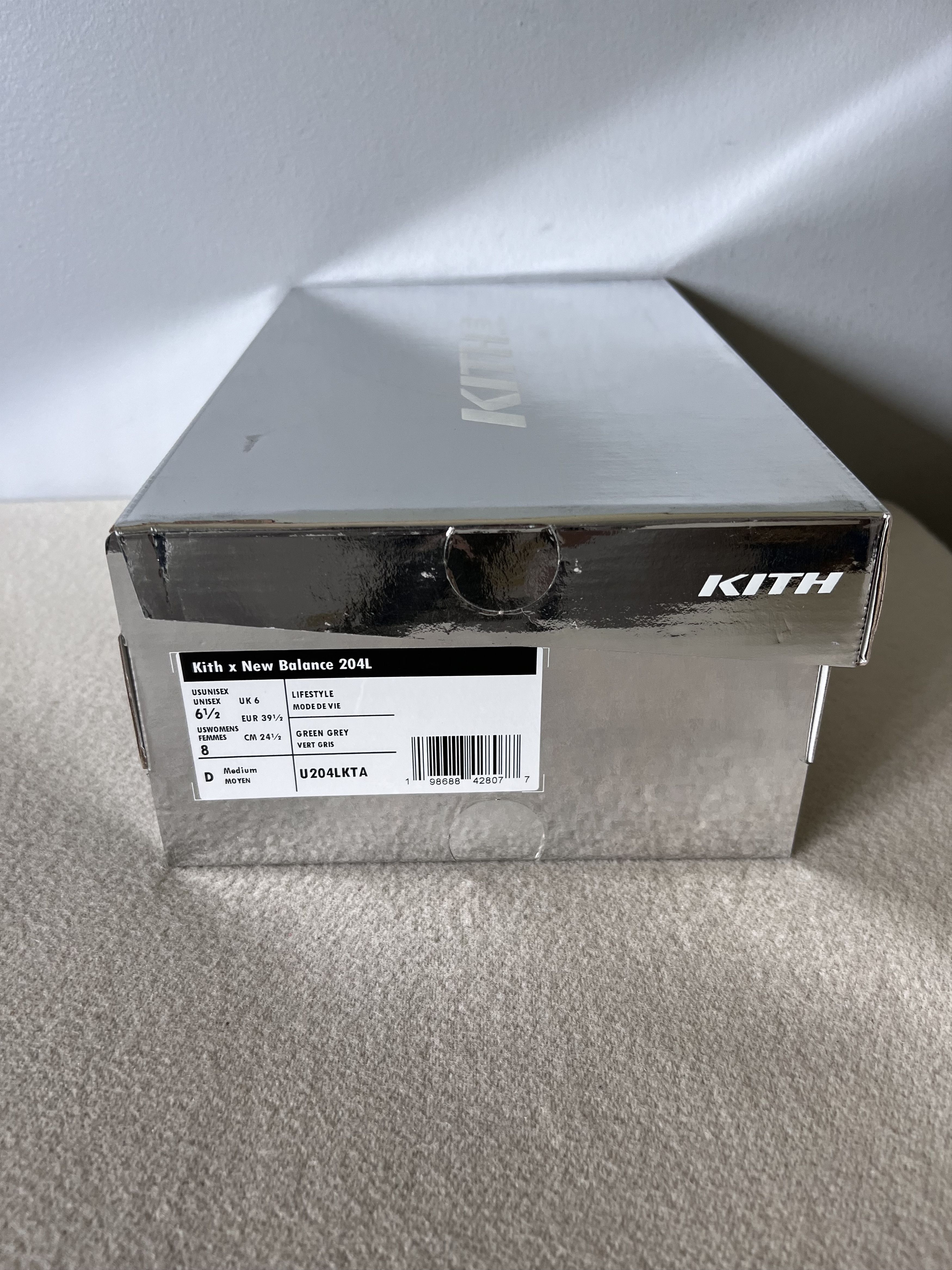 Kith × New Balance Kith New Balance 204L Sneakers in Green Grey Size US 6.5 / EU 39-40 - 8 Thumbnail