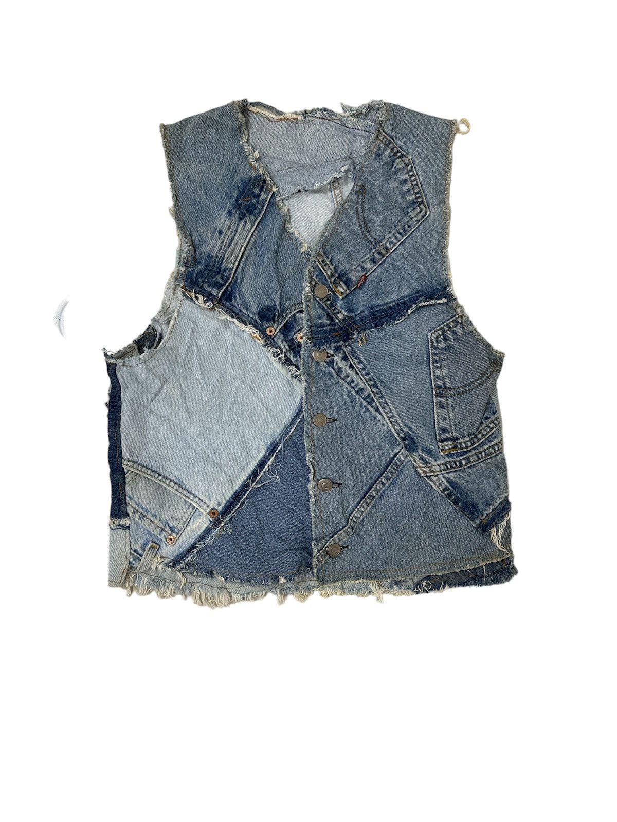Vintage Levi’s Patchwork Vest Design