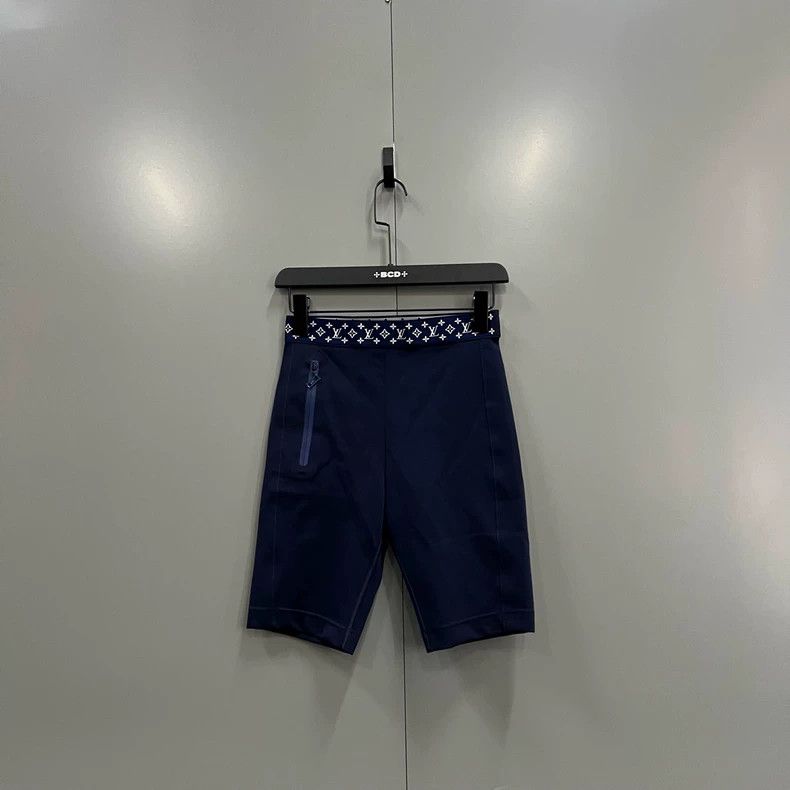 Louis Vuitton Louis Vuitton Blue presbyopic sports shorts 2502-Nextarrow Size US 36 / EU 52 - 1 Thumbnail