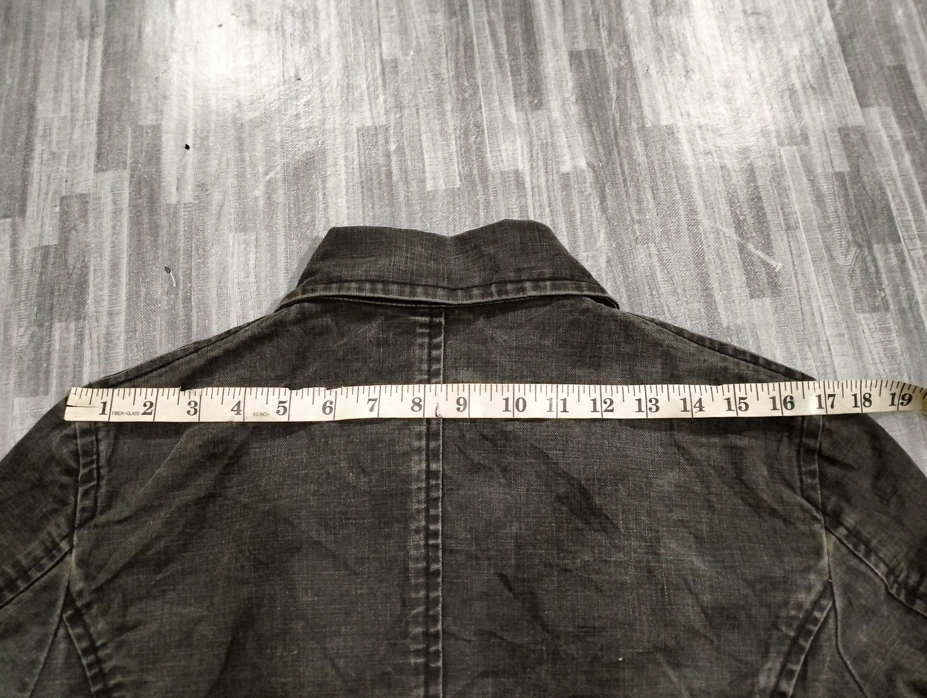 The Difference The Difference Rupert Double Breasted Jacket Stonewash Size US M / EU 48-50 / 2 - 15 Thumbnail