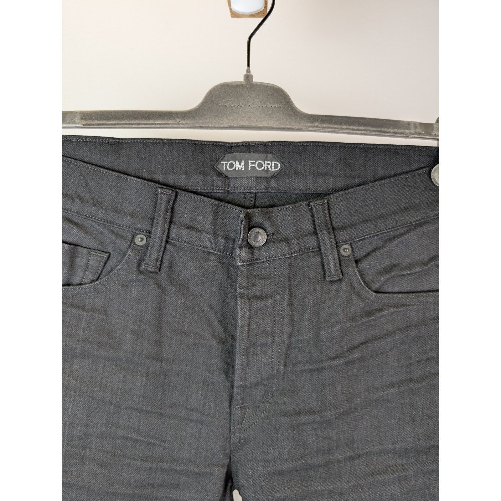 Tom Ford o1rshd1 Straight-Fit Denim Jeans in Black Size US 33 - 8 Thumbnail