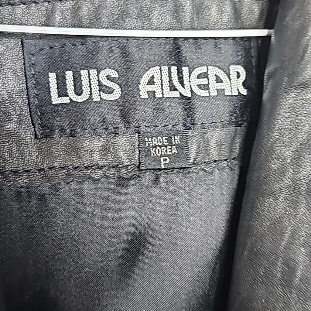 The Unbranded Brand Luis Alvear Vintage 100% leather long one button jacket sz S Size S / US 4 / IT 40 - 3 Thumbnail