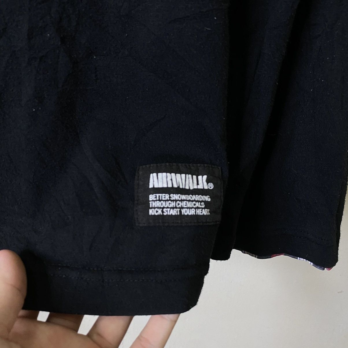 If Six Was Nine Airwalk Seditionaries Poem Cyber Gothic Punk Grunge LGB Size US L / EU 52-54 / 3 - 3 Thumbnail