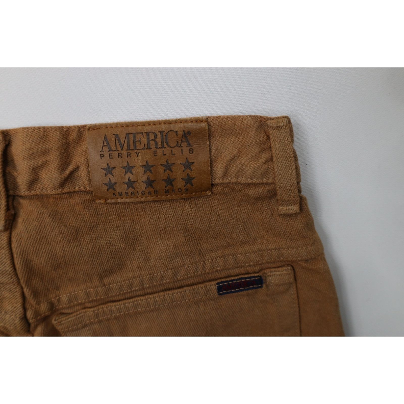 Perry Ellis Deadstock Vintage 90s Perry Ellis Relaxed Stonewash Jeans Size US 31 - 15 Thumbnail