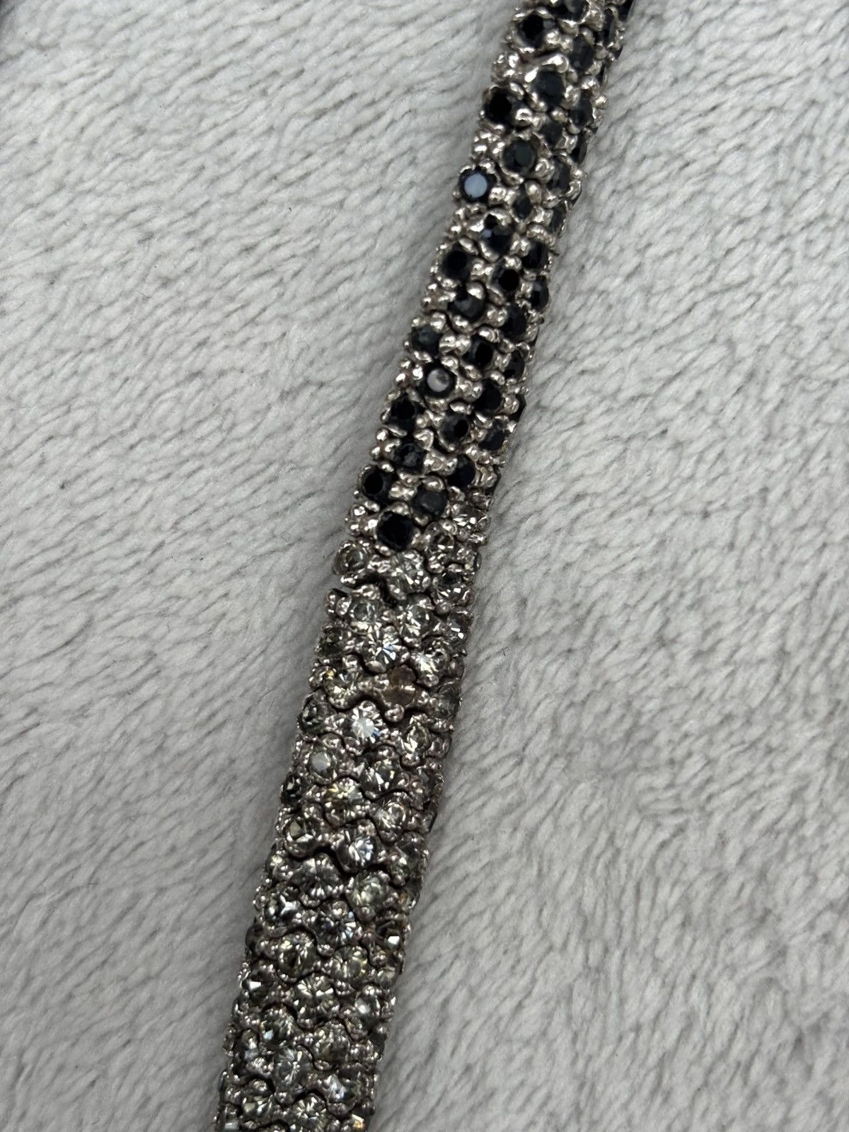 Valentino Valentino Snake Swarovski Crystal Silver Necklace Belt Size ONE SIZE - 20 Thumbnail