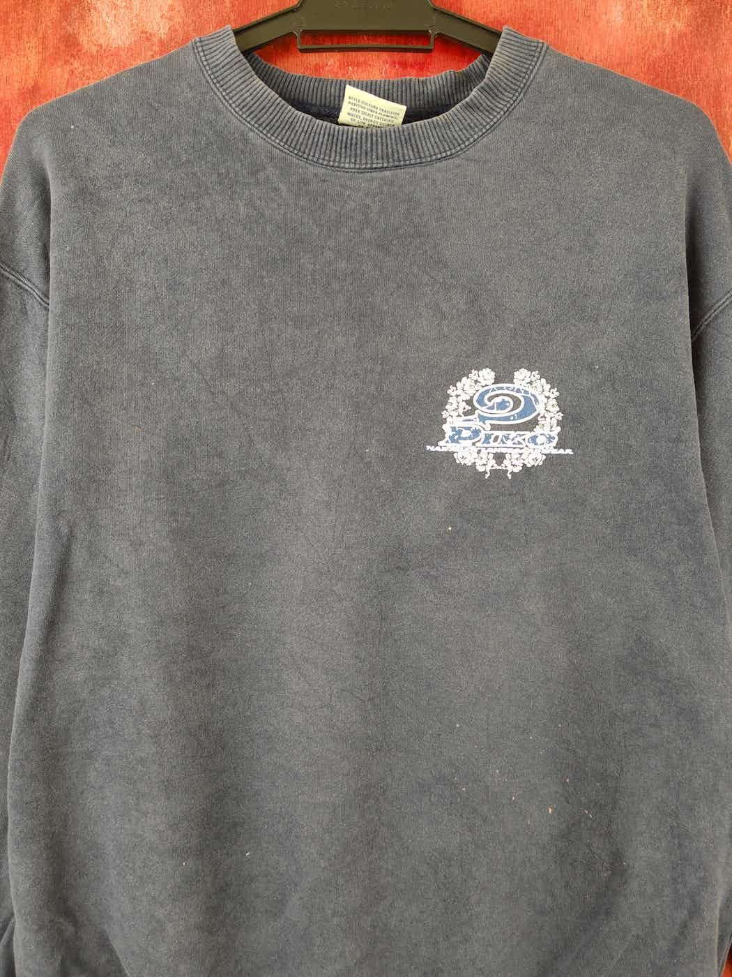 Japanese Brand × Vintage Piko vintage Dark Blue Faded Sweatshirts #S2288 Size US L / EU 52-54 / 3 - 12 Thumbnail