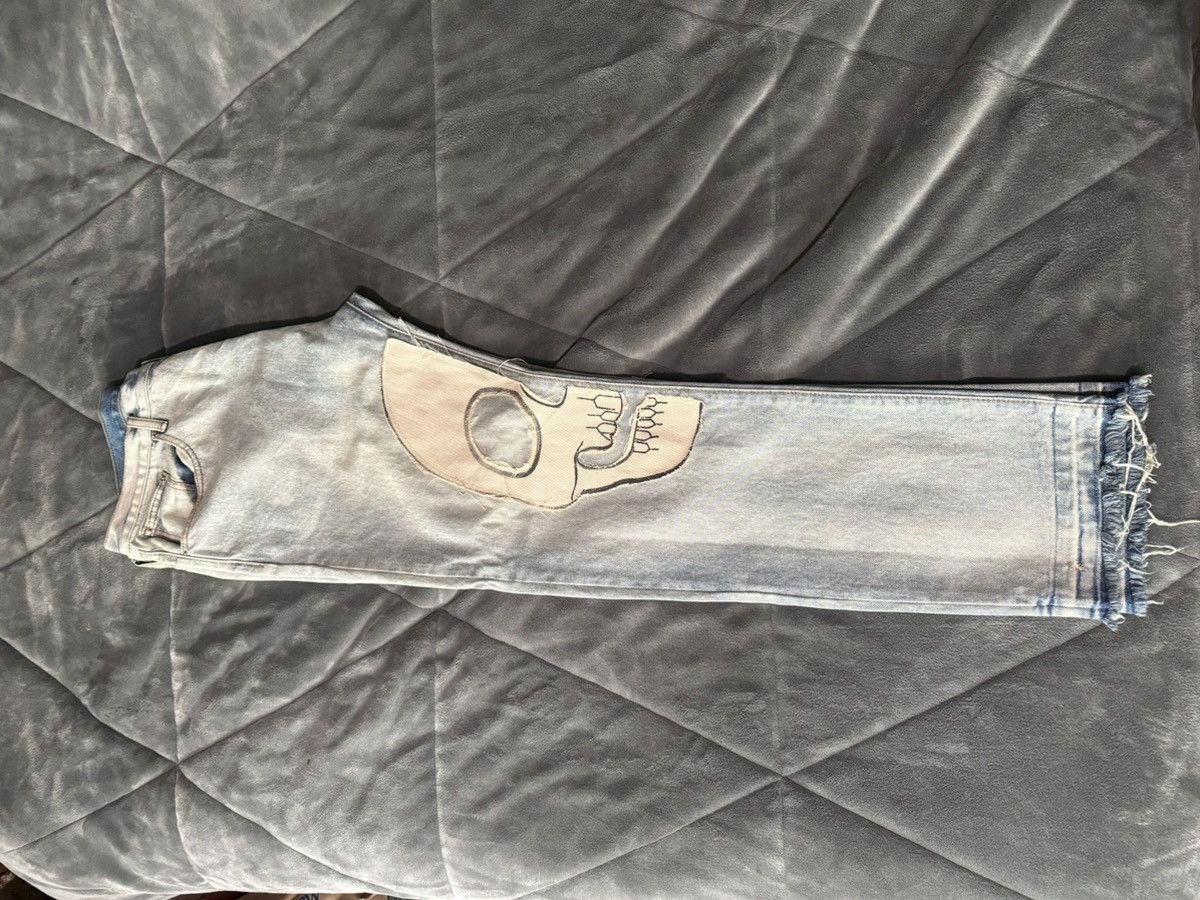 MNML D181 Denim - Blue/White Skull Size US 38 / EU 54 - 3 Thumbnail