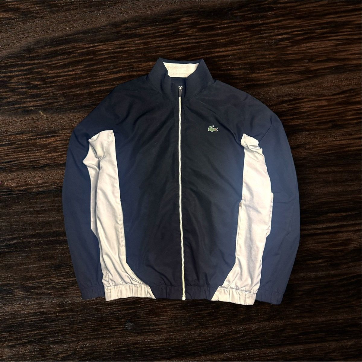 Lacoste Lacoste Trackjacket Schwarz/Weiß Vintage – Größe M Size US M / EU 48-50 / 2 - 1 Thumbnail