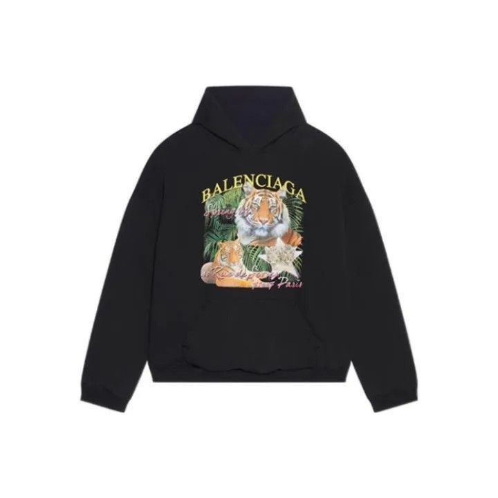 Balenciaga Balenciaga Balenciaga Tiger Print Casual Sweatshirt for Me Size US M / EU 48-50 / 2 - 1 Thumbnail