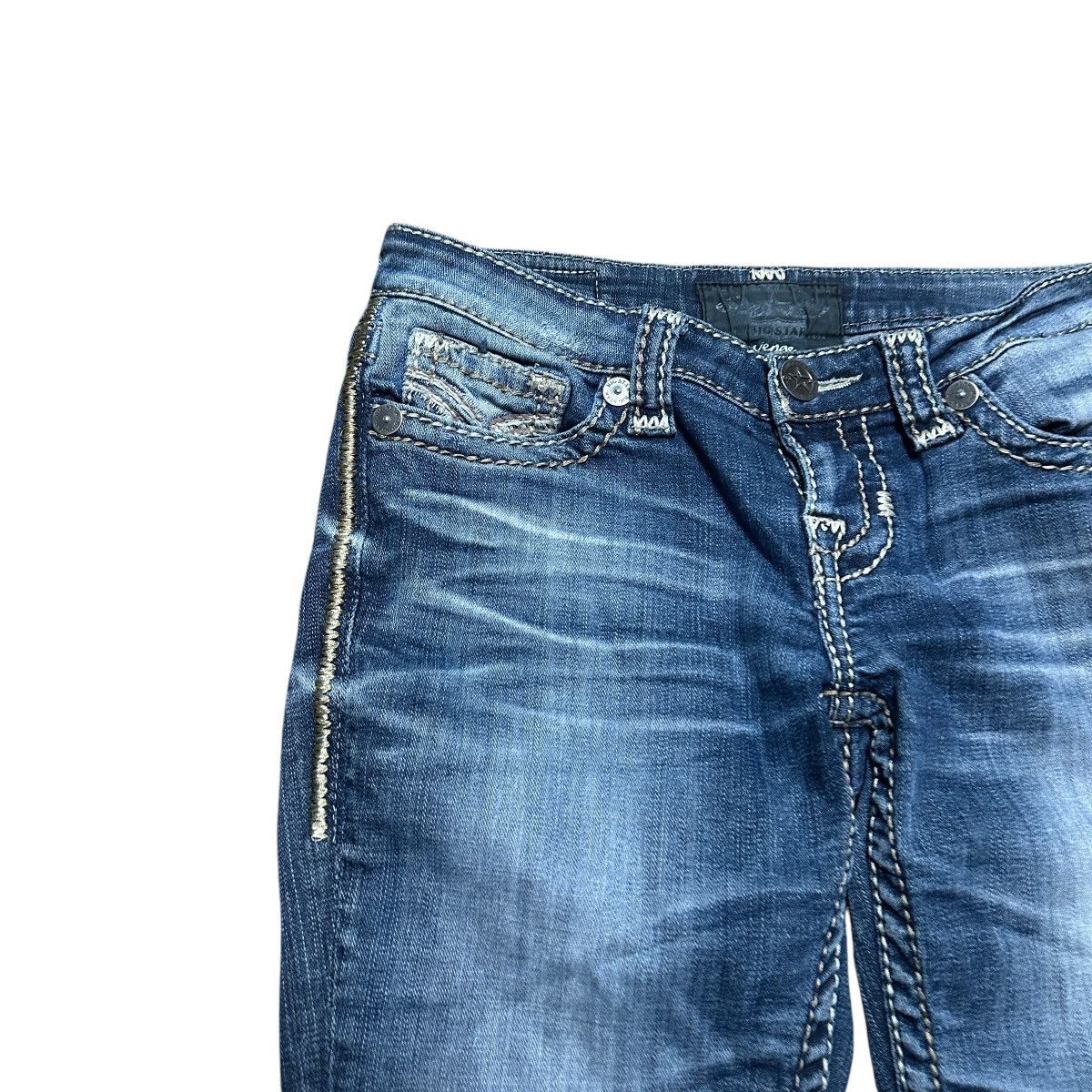 Big Star Women’s Y2K Big Star Blue Denim Skinny Jeans Size 27" / US 4 / IT 40 - 3 Thumbnail