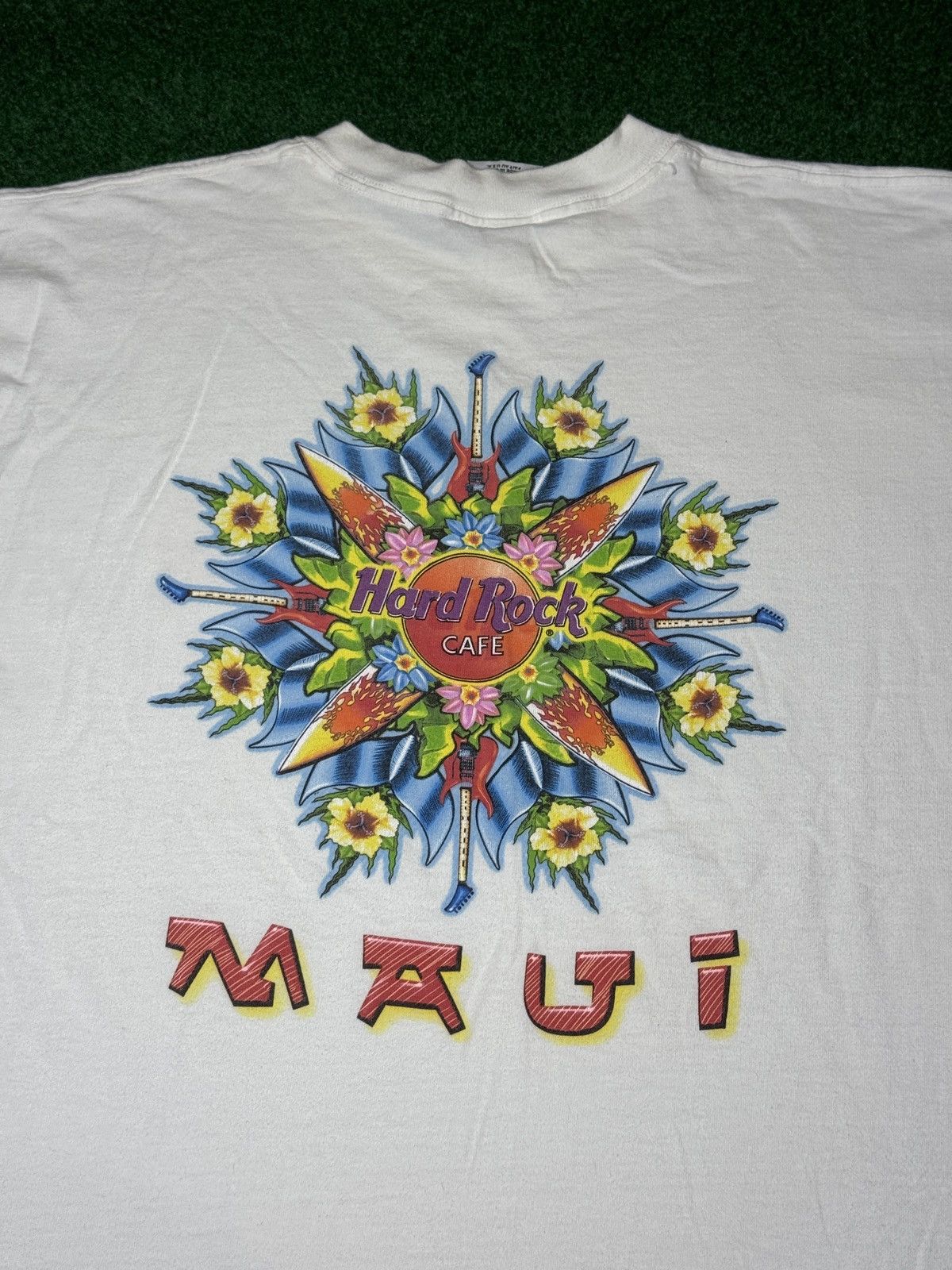 Hard Rock Cafe intage 90s Hard Rock Maui Wowie Honolulu Surfer XXL T Shirt Size US XXL / EU 58 / 5 - 2 Thumbnail