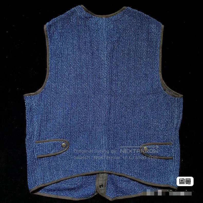 RRL Ralph Lauren RRL Ralph Lauren Blue dyed knitted fisherman's vest Size US M / EU 48-50 / 2 - 4 Thumbnail