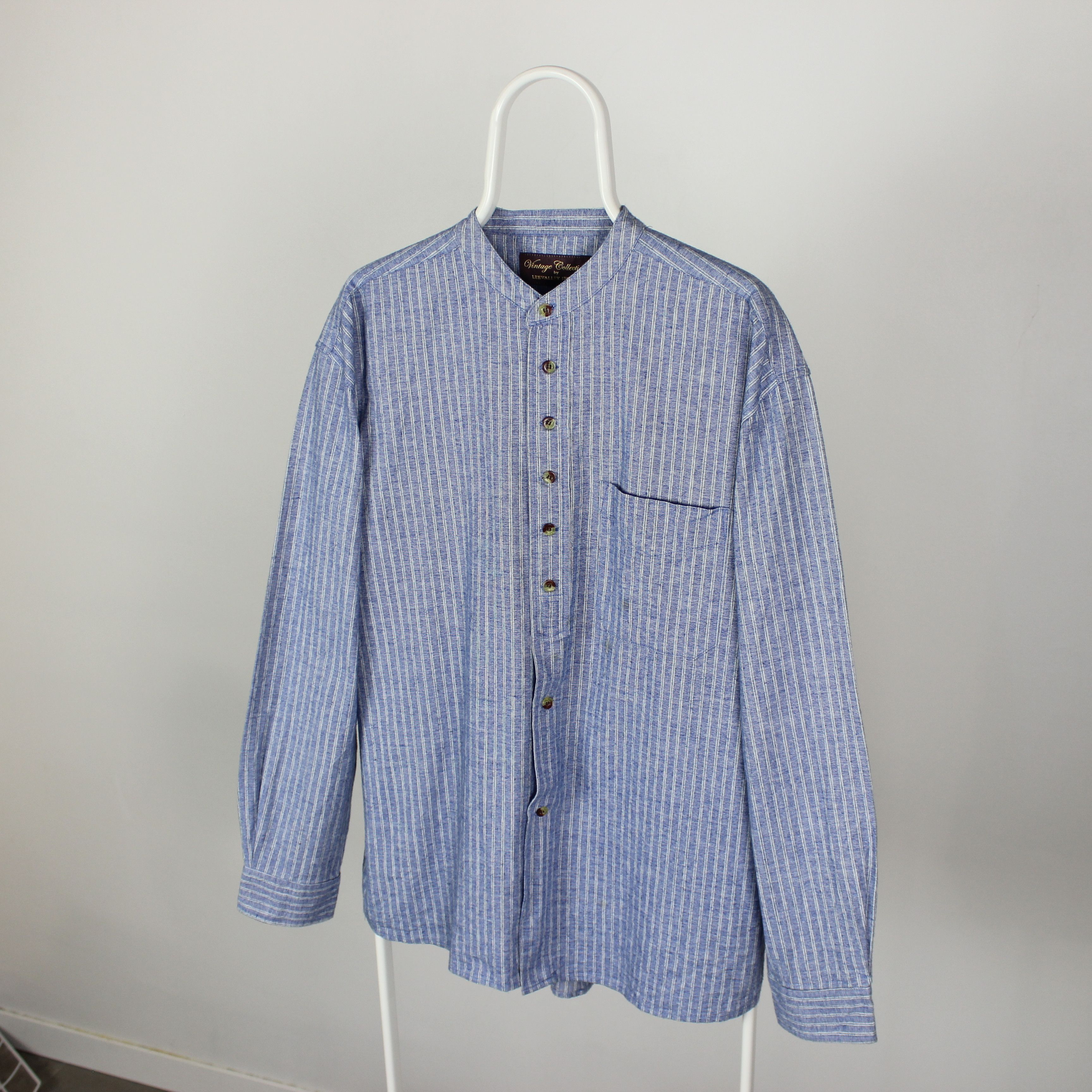 Other Flannel Grandfather Shirt with Grey Ireland Lalley M L Size US M / EU 48-50 / 2 - 3 Thumbnail