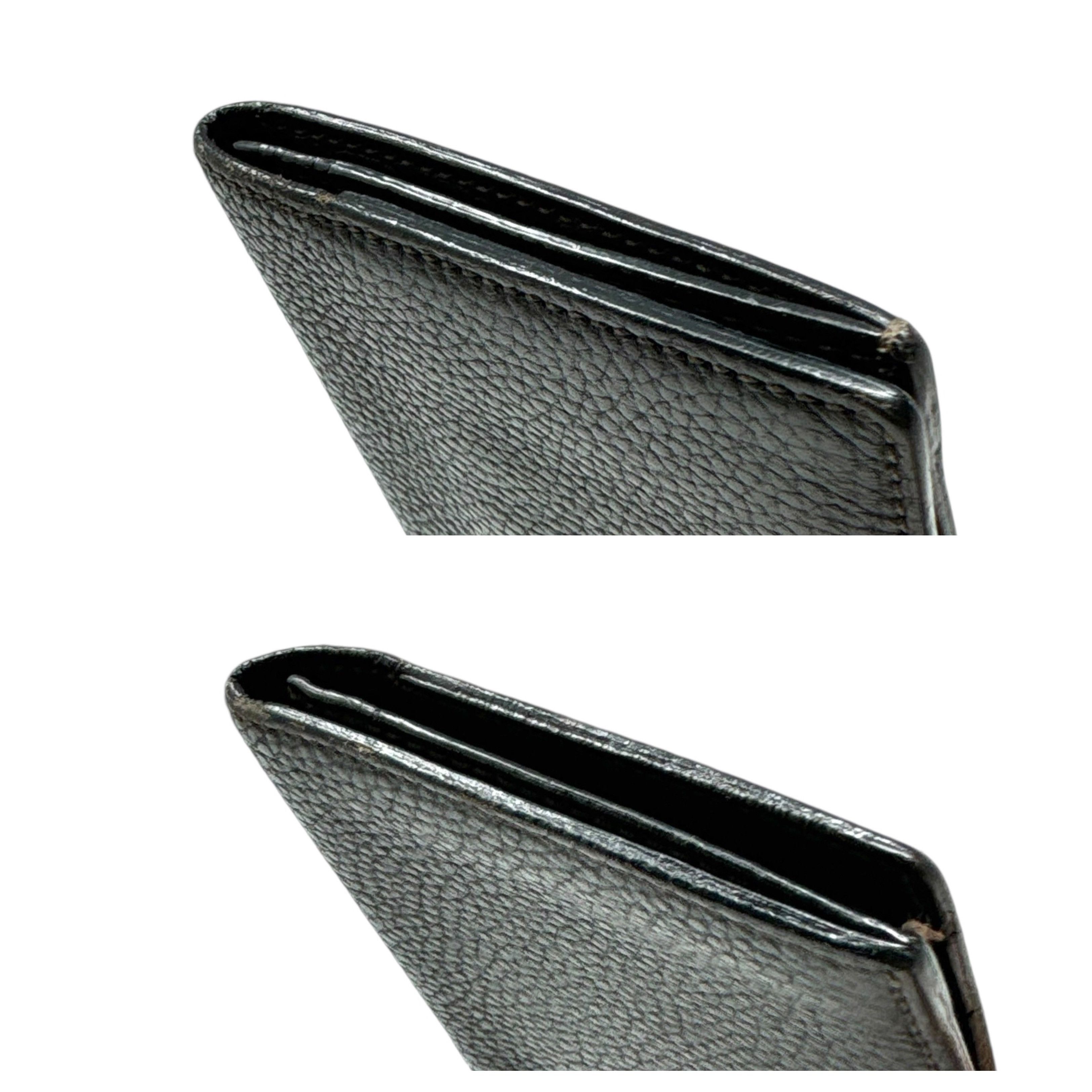 Cartier Cartier Black Sellier Embossed Leather Long Wallet Size ONE SIZE - 4 Thumbnail