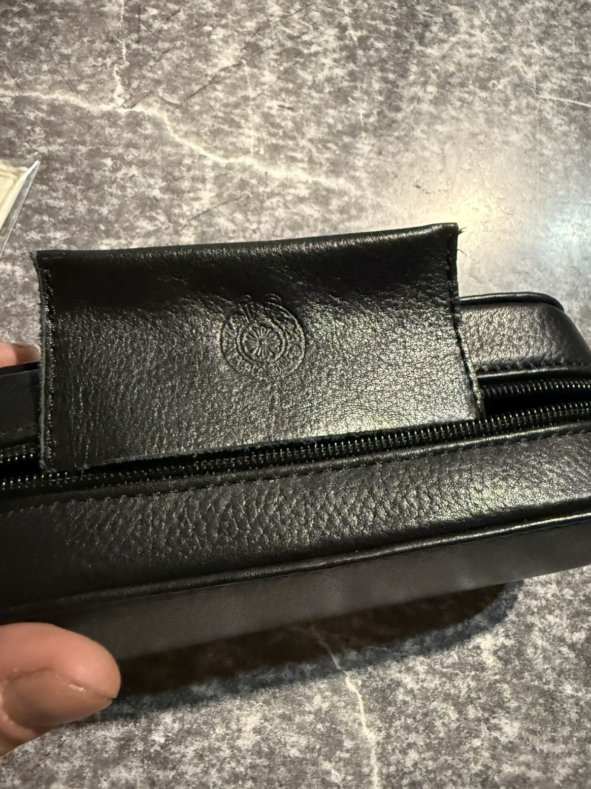 Chrome Hearts Chrome Hearts Sunglasses Case Black Leather Size ONE SIZE - 6 Thumbnail