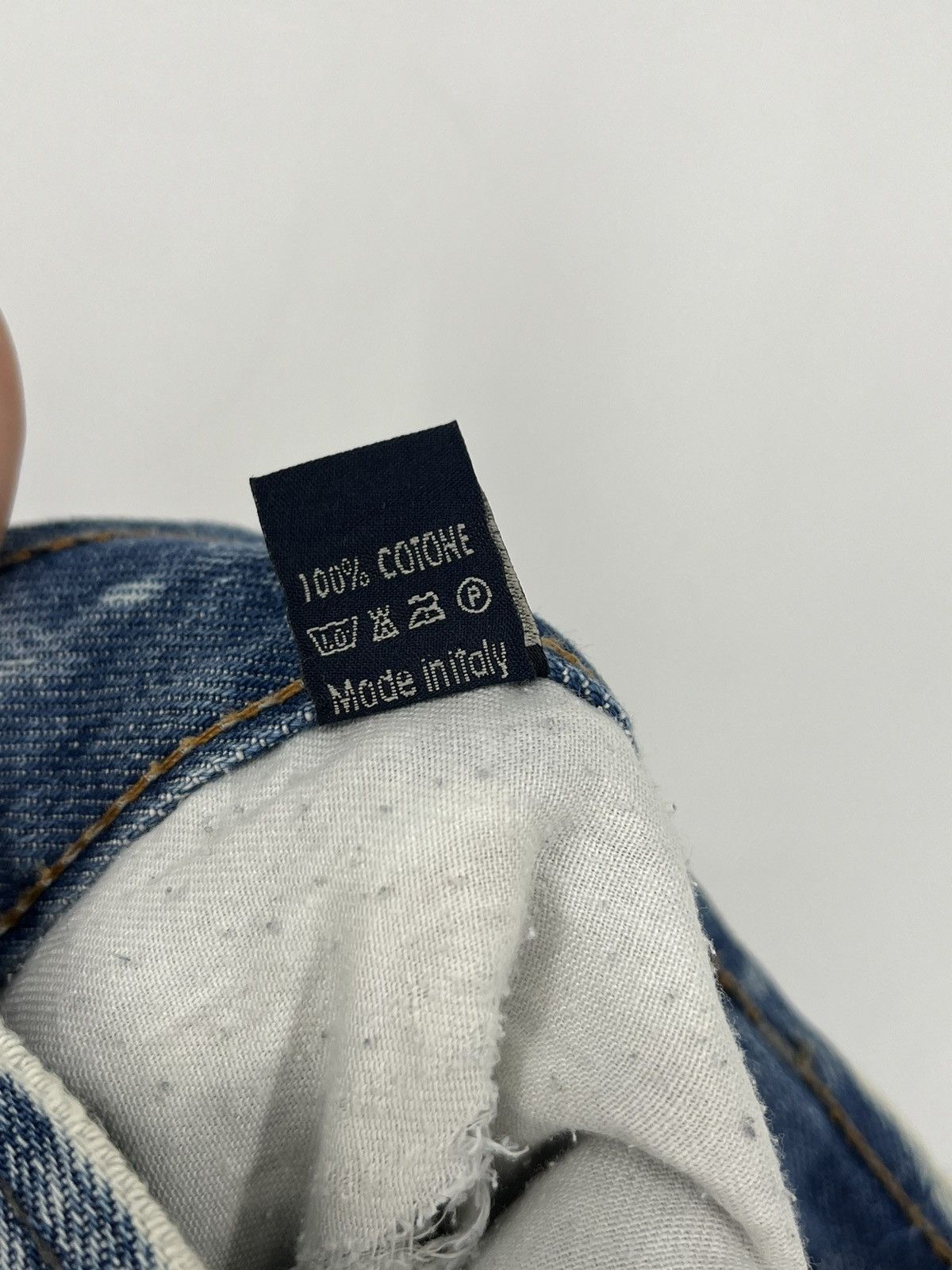 Vintage Rare Men's Jeans With Embroidered Flowers Japanese Brand Size US 28 / EU 44 - 14 Thumbnail