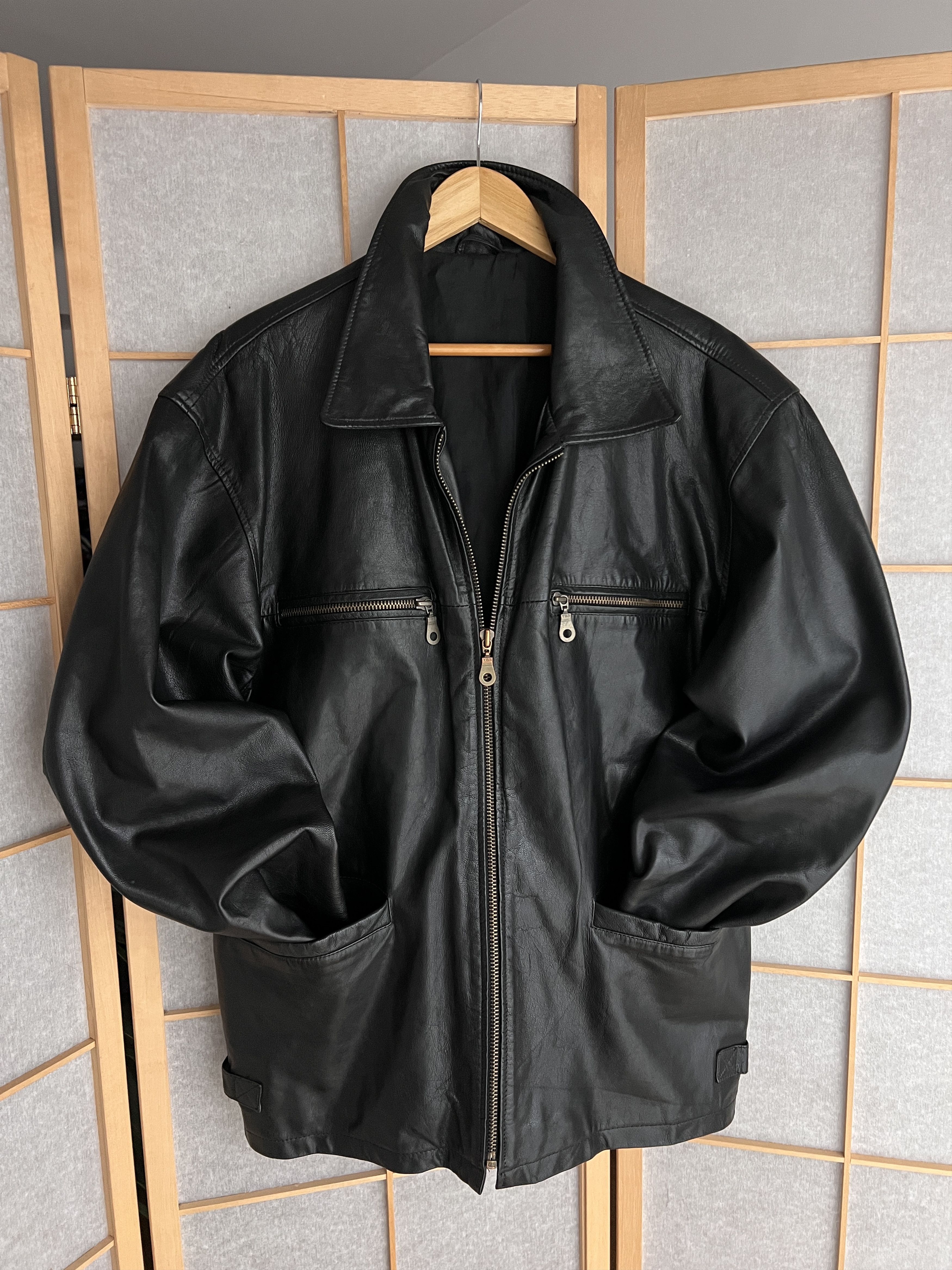 If Six Was Nine Japanese shine leather jacket 2000s rick owens kapital style Size US L / EU 52-54 / 3 - 5 Thumbnail