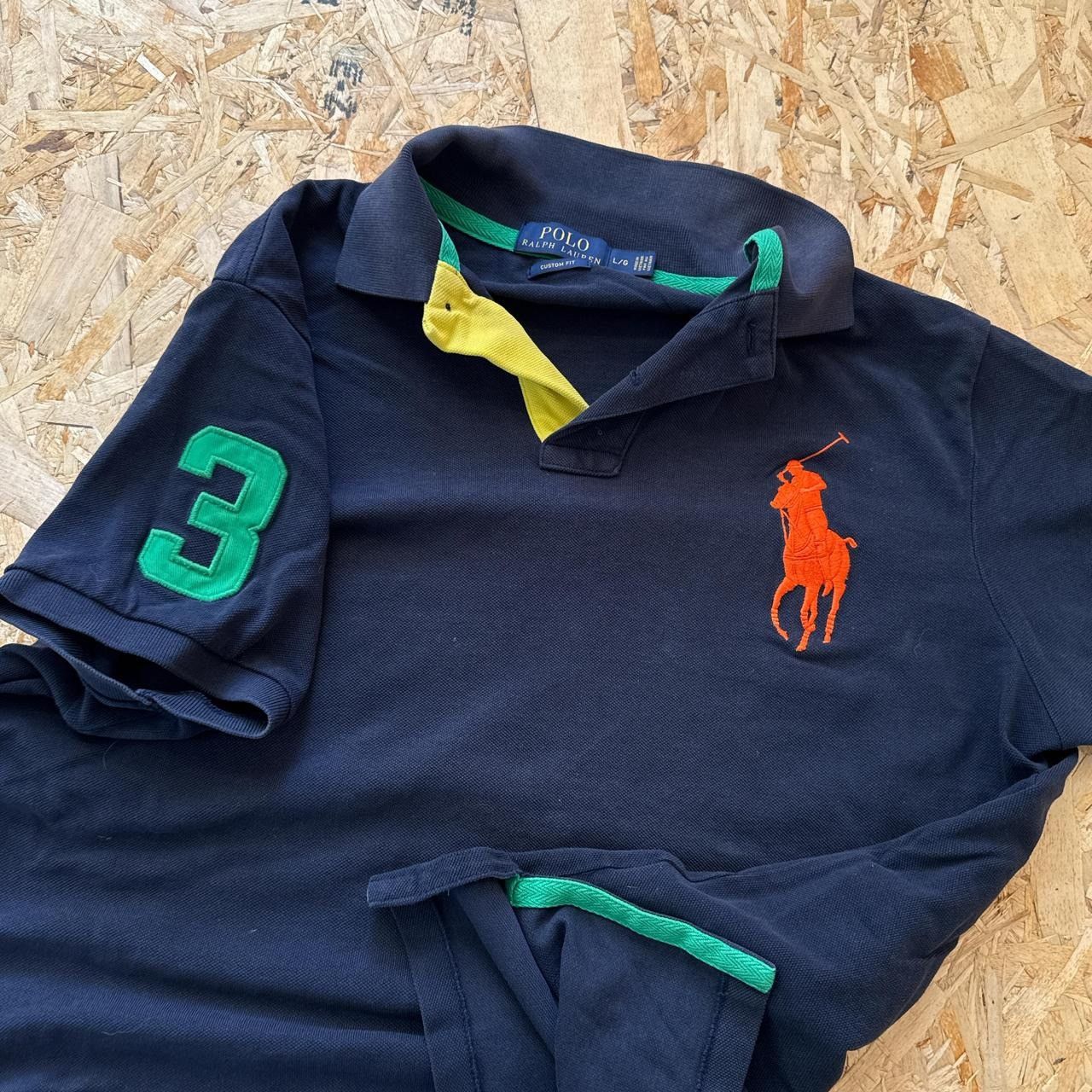 Polo Ralph Lauren × Vintage Vintage Polo Ralph Lauren Polo Size US L / EU 52-54 / 3 - 3 Thumbnail