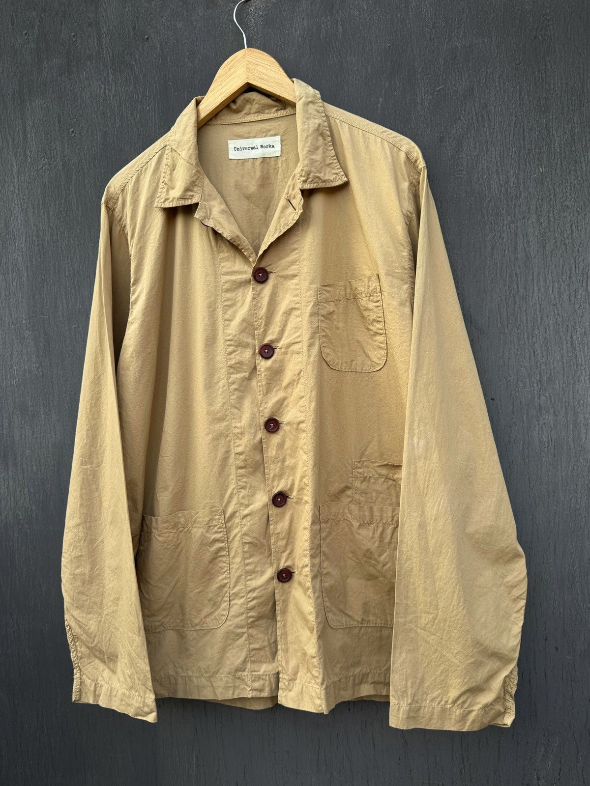 Universal Works Universal Works Beige Light Jacket size XL Size US XL / EU 56 / 4 - 1 Thumbnail