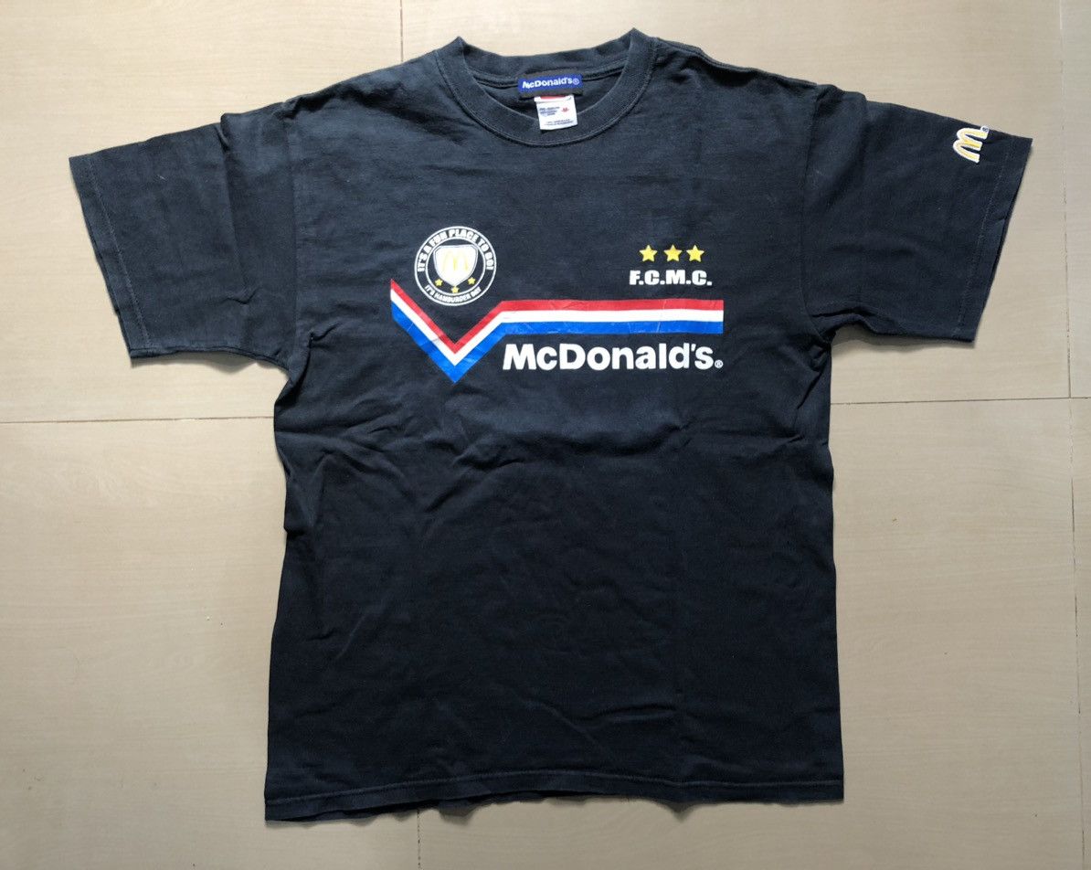 Vintage Vintage 90s Ronald mcdonalds distressed tshirt Size US M / EU 48-50 / 2 - 1 Thumbnail