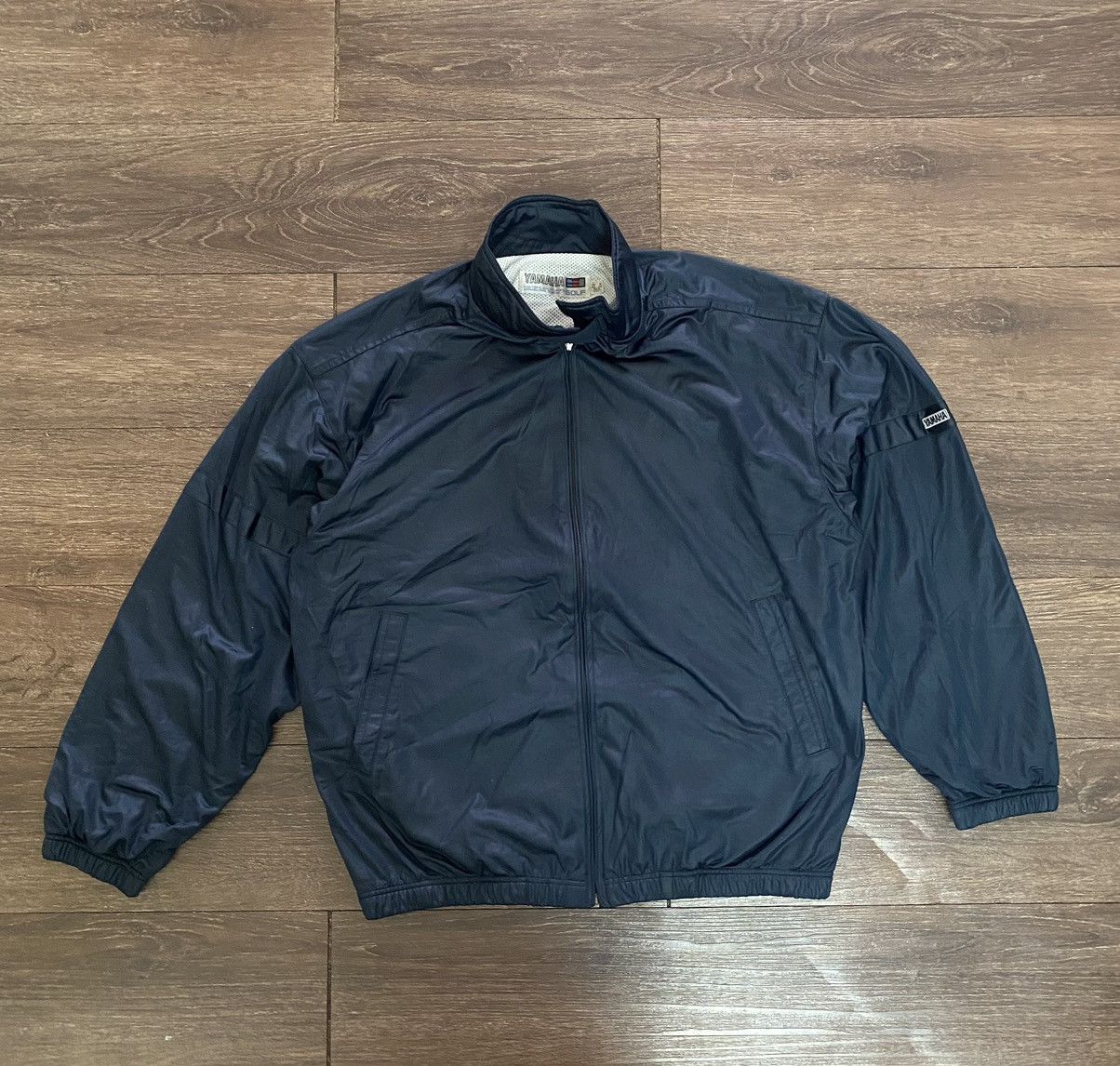 Yamaha bomber jacket small logo