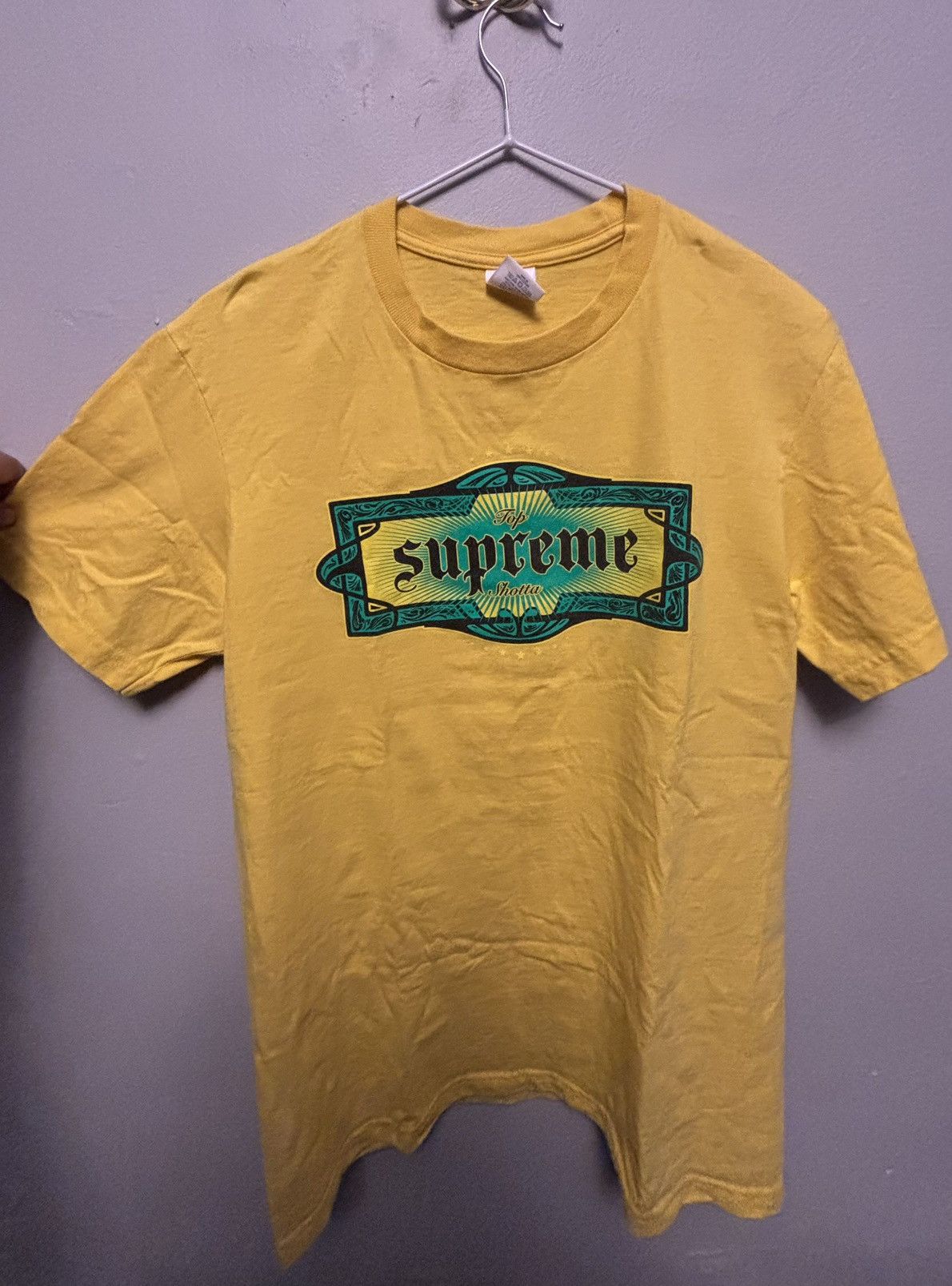 Supreme Supreme Top Shotta Tee Size US S / EU 44-46 / 1 - 1 Thumbnail
