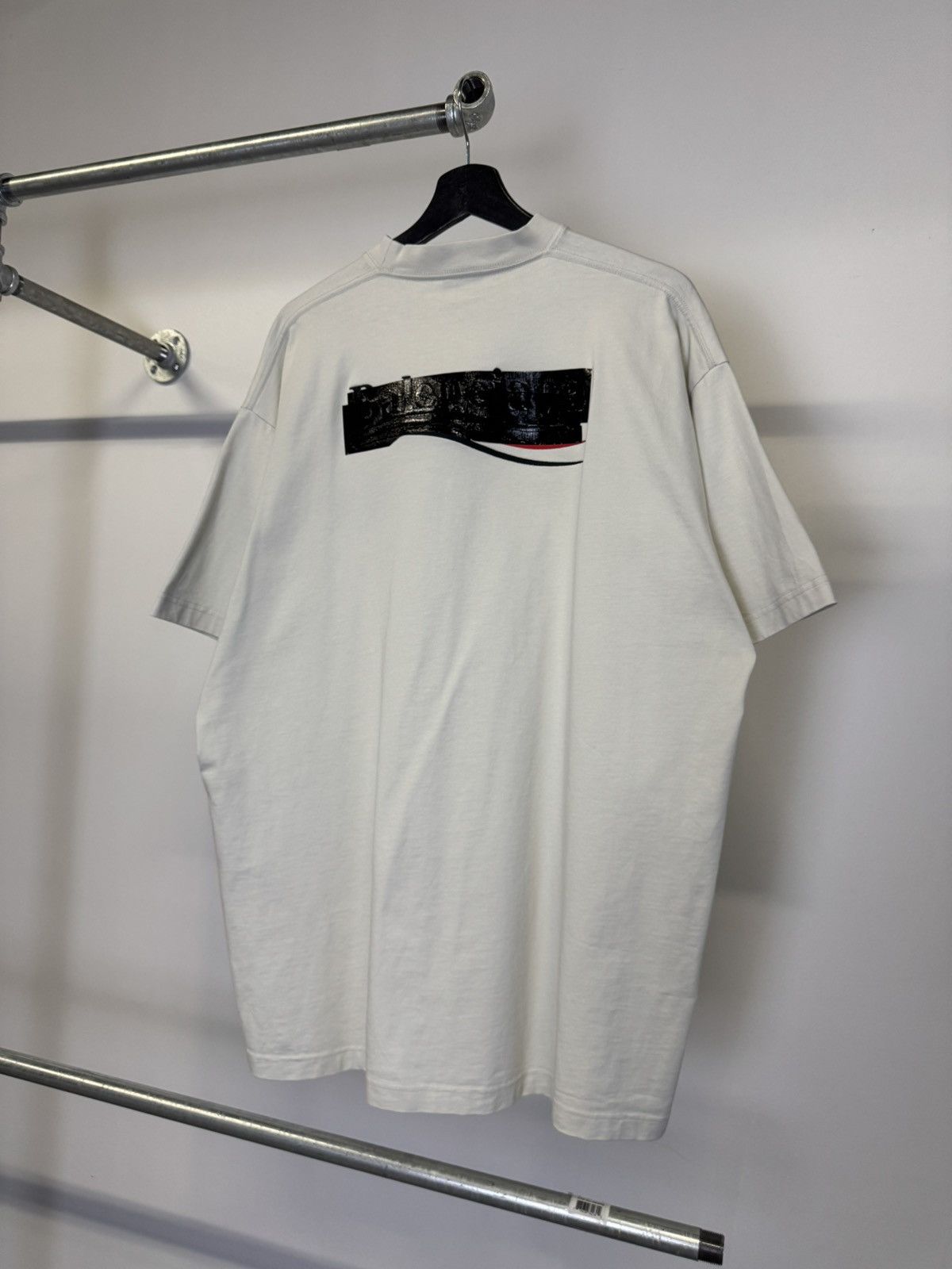 Balenciaga Balenciaga gaffer tape campaign tee Size US M / EU 48-50 / 2 - 2 Thumbnail