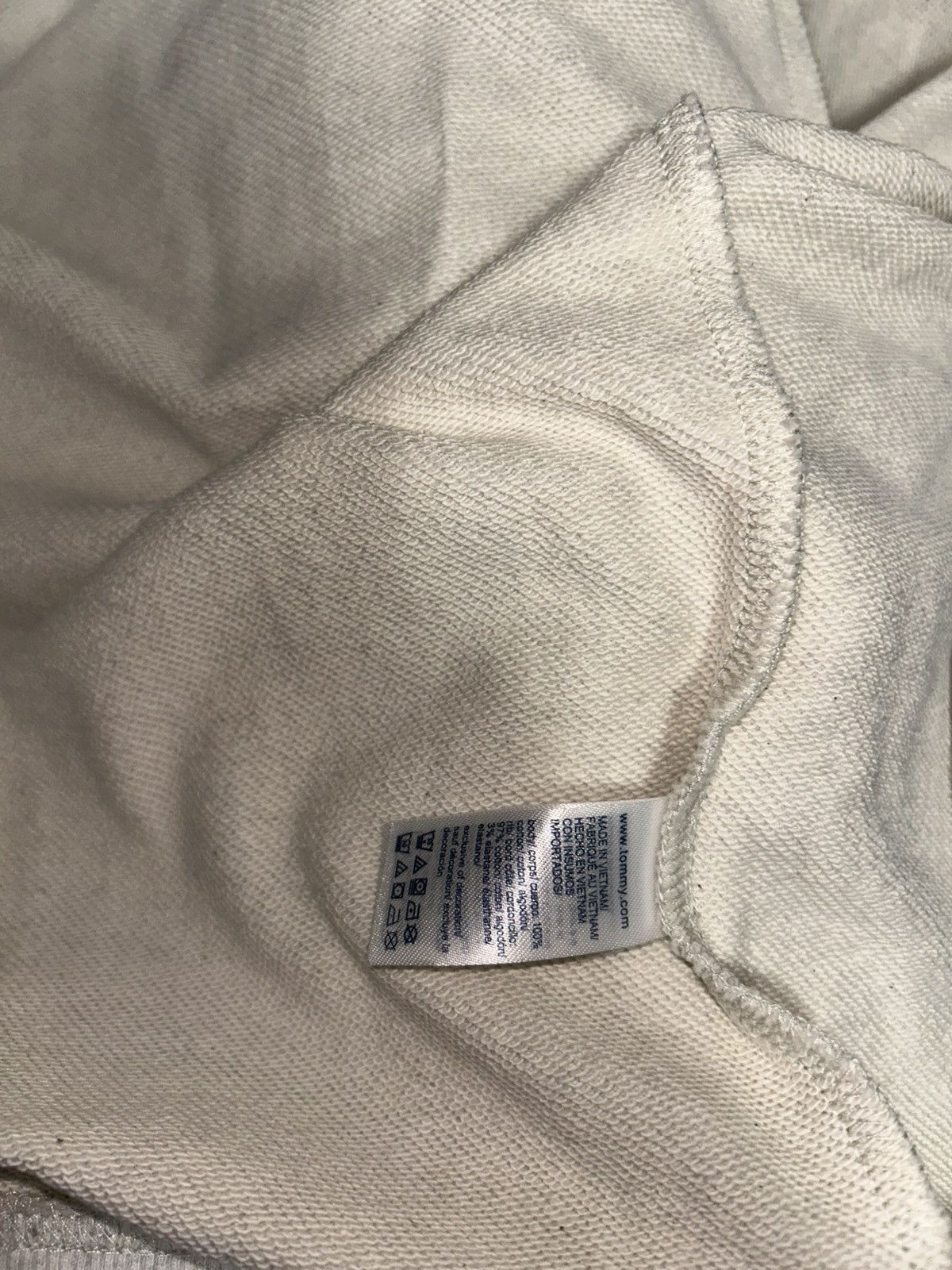 Tommy Hilfiger Tommy Hilfiger - Light Grey Zip Up Size US L / EU 52-54 / 3 - 5 Thumbnail