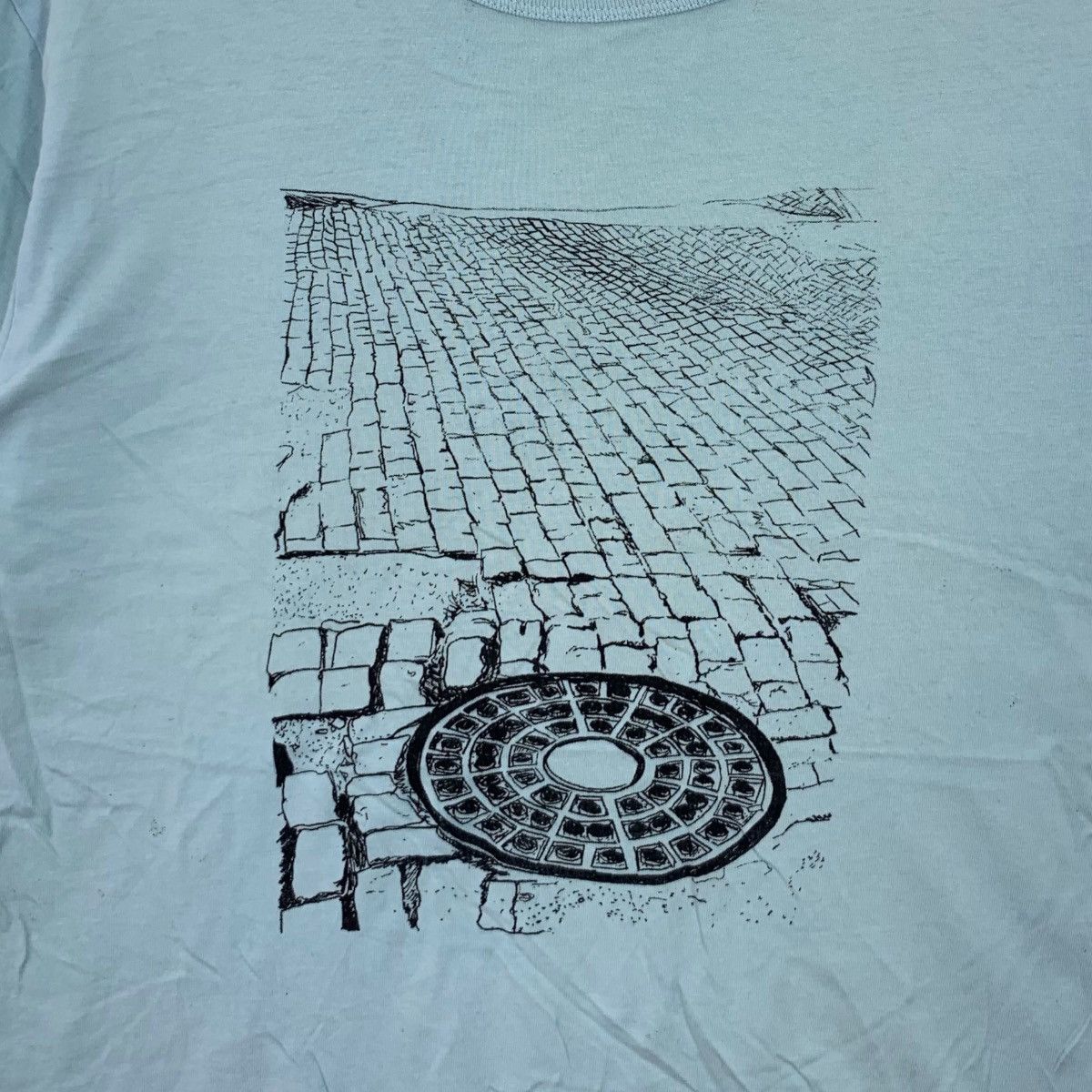 GU GU x JOE HOLLIER Illustration Artist Light Phone Tee Shirt Size L / US 10 / IT 46 - 3 Thumbnail