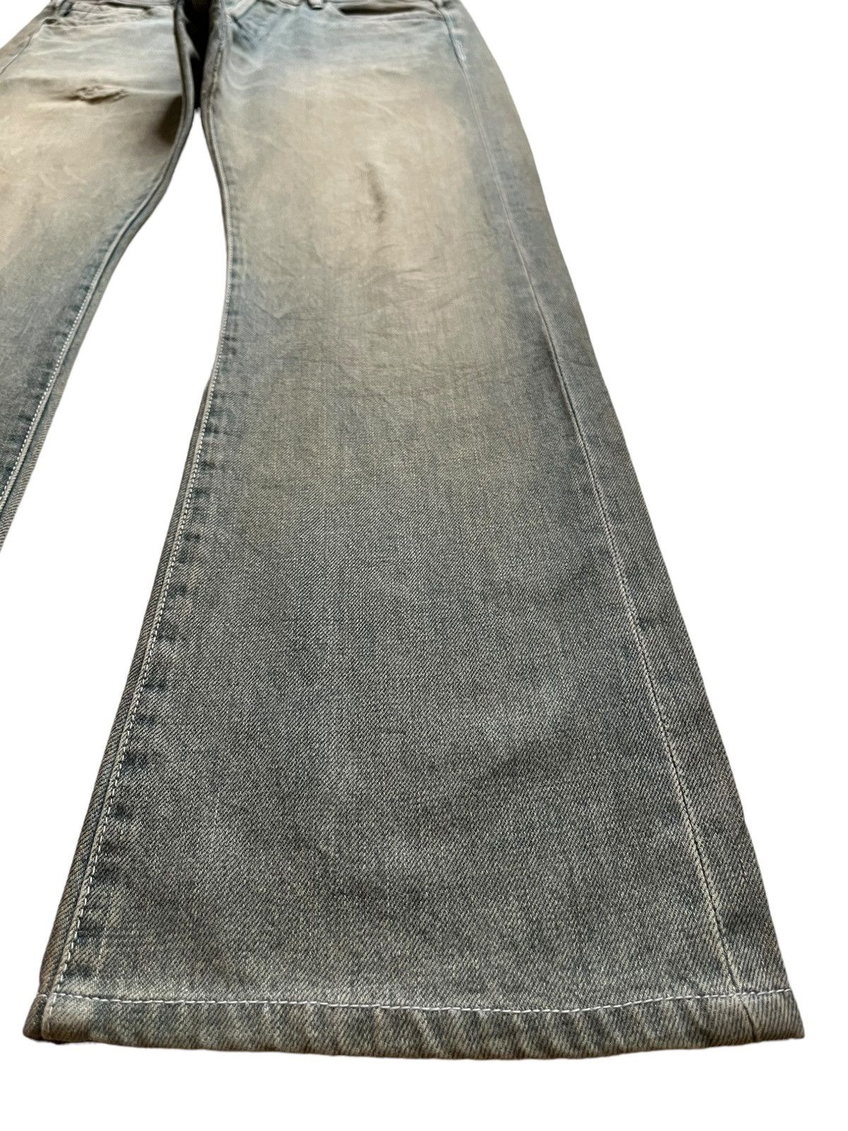 Paul Smith Red Ear Vintage Red Ear Button Fly Sick Mud Wash Loose Jeans Size US 31 - 6 Thumbnail
