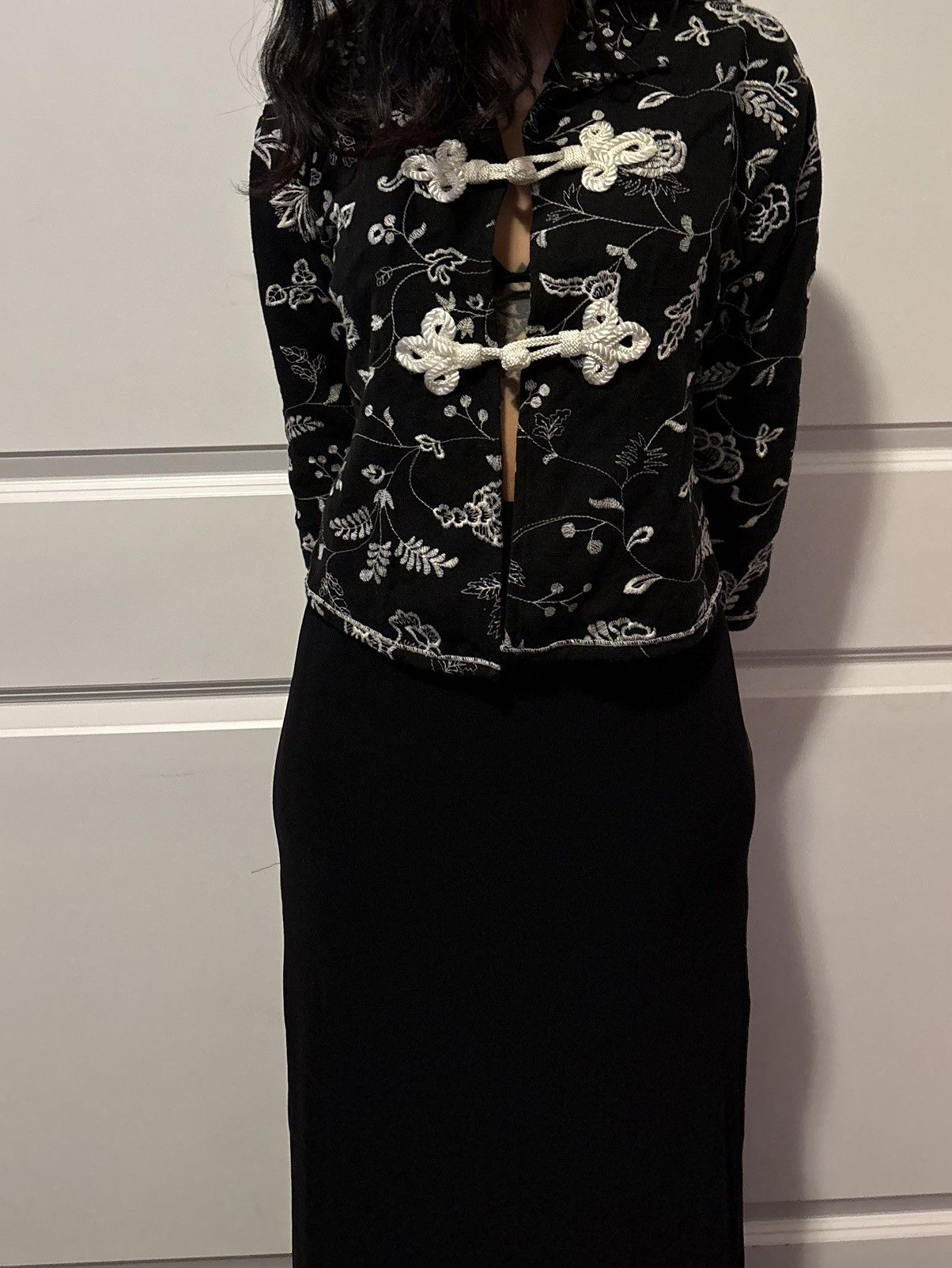 Other Womens Black And White Oriental Pattern Jacket Size Small Size S / US 4 / IT 40 - 9 Thumbnail