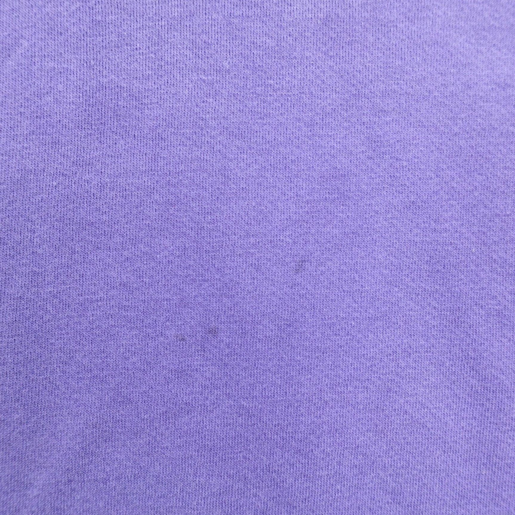 Adidas VINTAGE Adidas Sweatshirt Womens Medium Purple Crewneck Pullover 90s Graphic Print Logo Sweatshirt Size M / US 6-8 / IT 42-44 - 4 Thumbnail