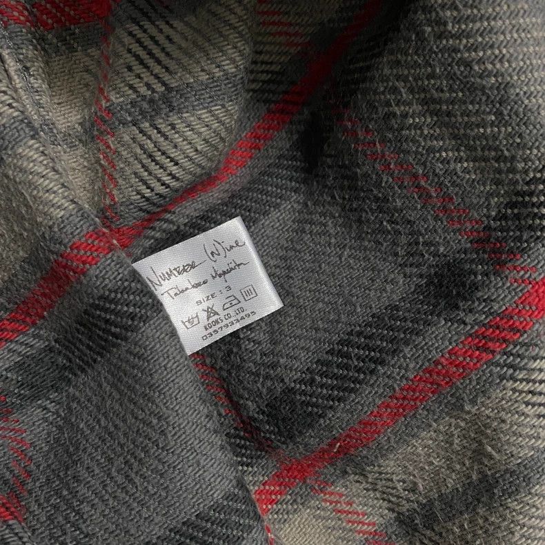 Number (N)ine Number (N)ine05aw THE HIGH STEETShow mottled old shirts bal Size US L / EU 52-54 / 3 - 3 Thumbnail