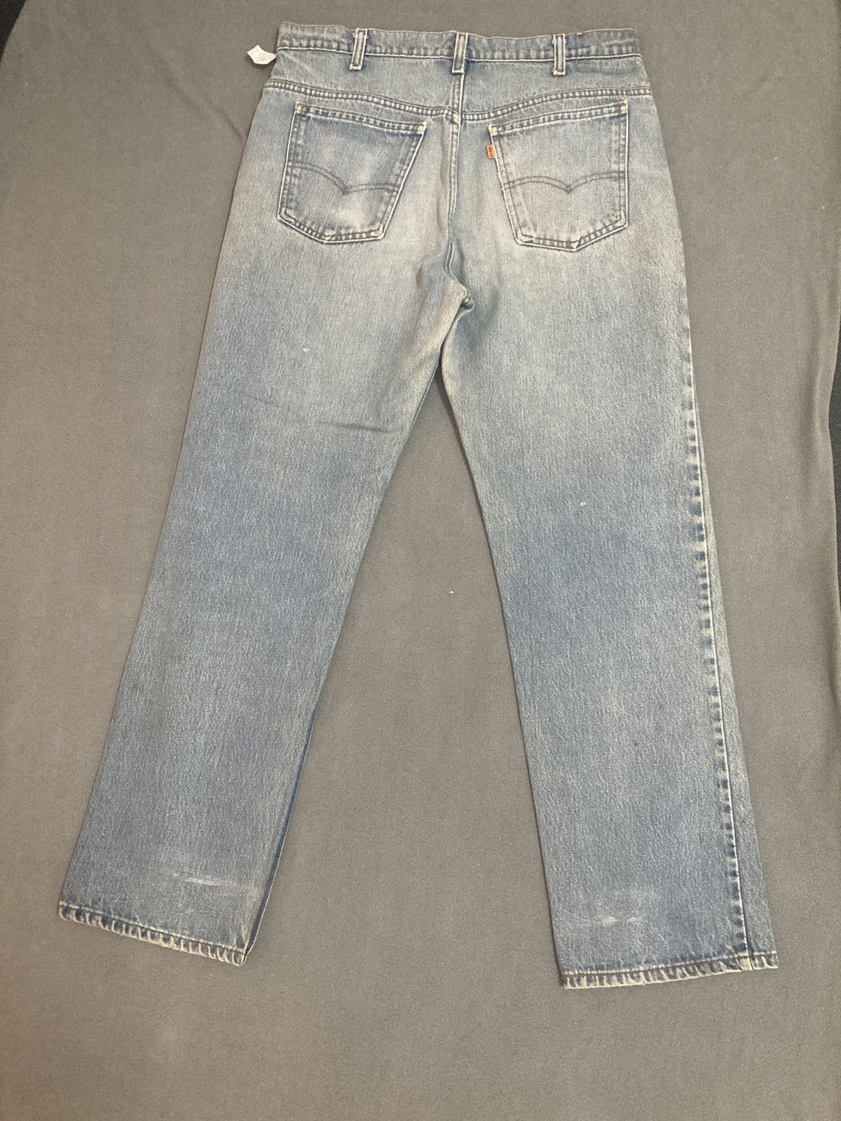 Levi's Vintage 80’s Levis 519 orange tab jeans Made in USA Size US 35 - 8 Thumbnail