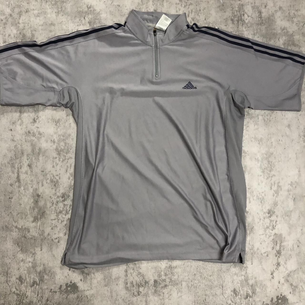 Adidas Grey Adidas quarter zip top adidas Size US L / EU 52-54 / 3 - 1 Thumbnail