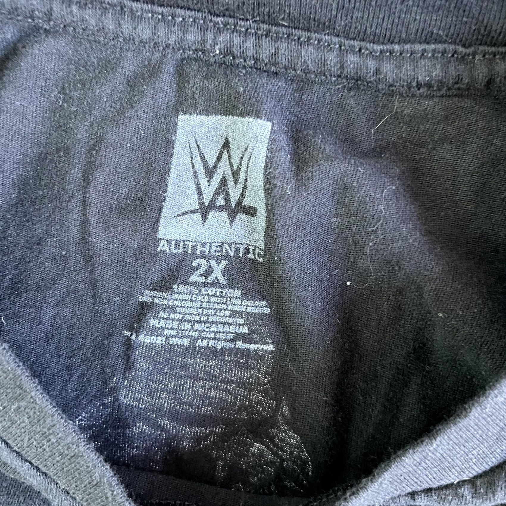 Vintage WWE RK-Bro Shirt Mens 2XL Black Graphic Tee T-Shirt Cartoon Snake Scooter RK-Bro Logo Crew Neck Short Sleeve Graphic Print Shirts Mens 2XL Black Size US XXL / EU 58 / 5 - 3 Thumbnail