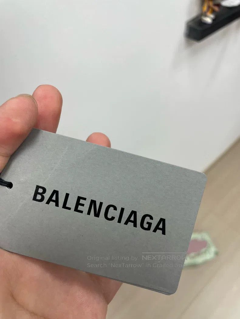Balenciaga Balenciaga Handwritten solid letter logo print short sleev Size US S / EU 44-46 / 1 - 4 Thumbnail