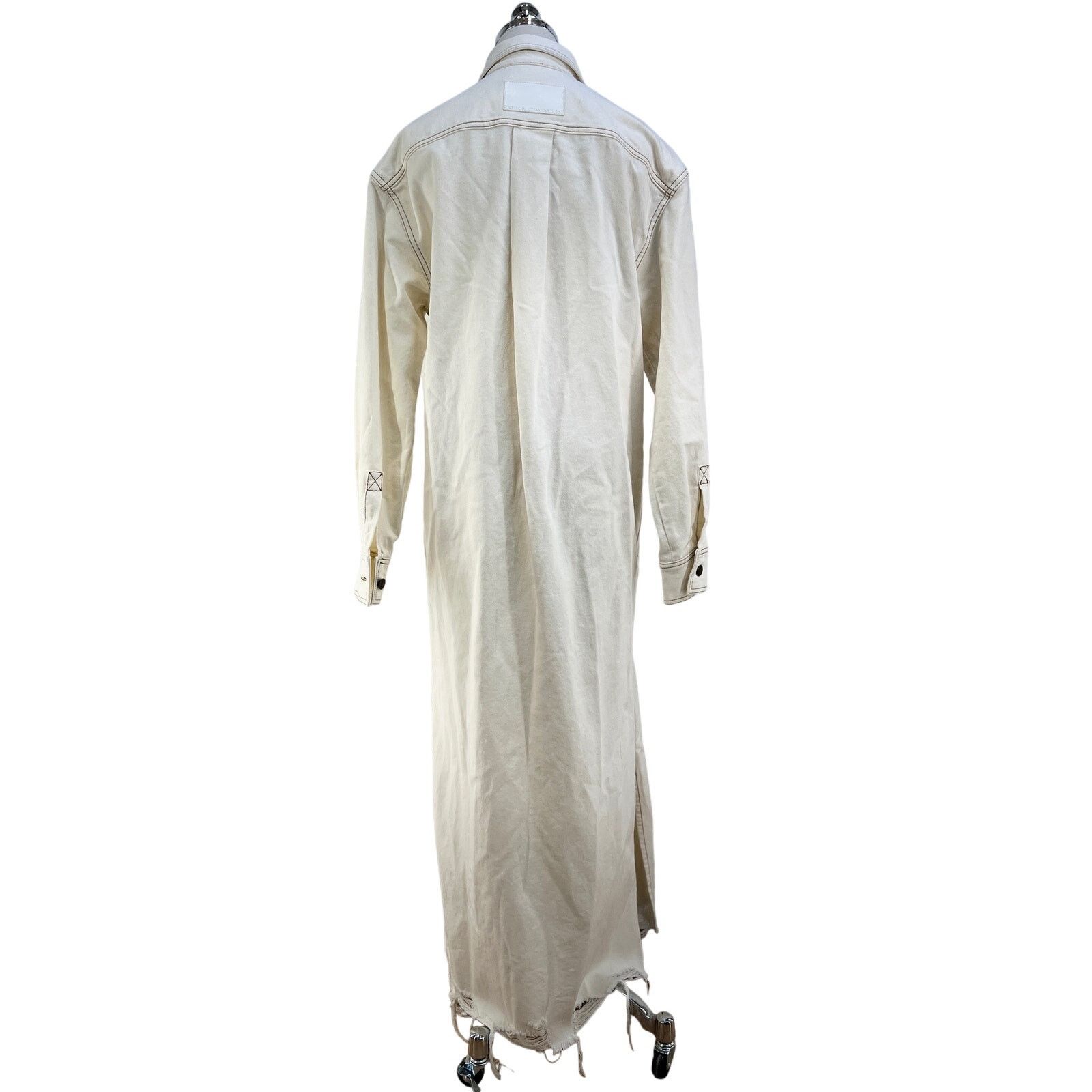 Other Erika Cavallini Ivory Denim Dress Size M / US 6-8 / IT 42-44 - 10 Thumbnail