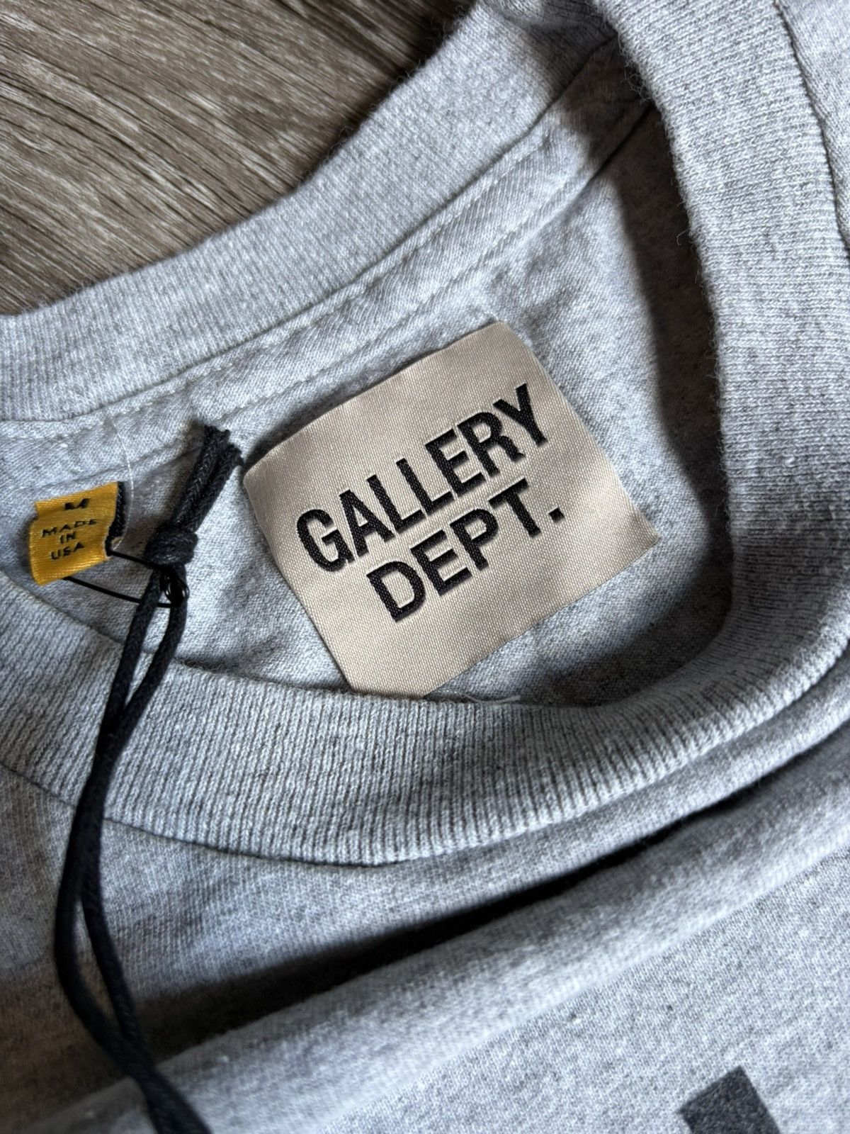 Gallery Dept. Gallery Dept. Grey Gym Tee Shirt Size US M / EU 48-50 / 2 - 4 Thumbnail