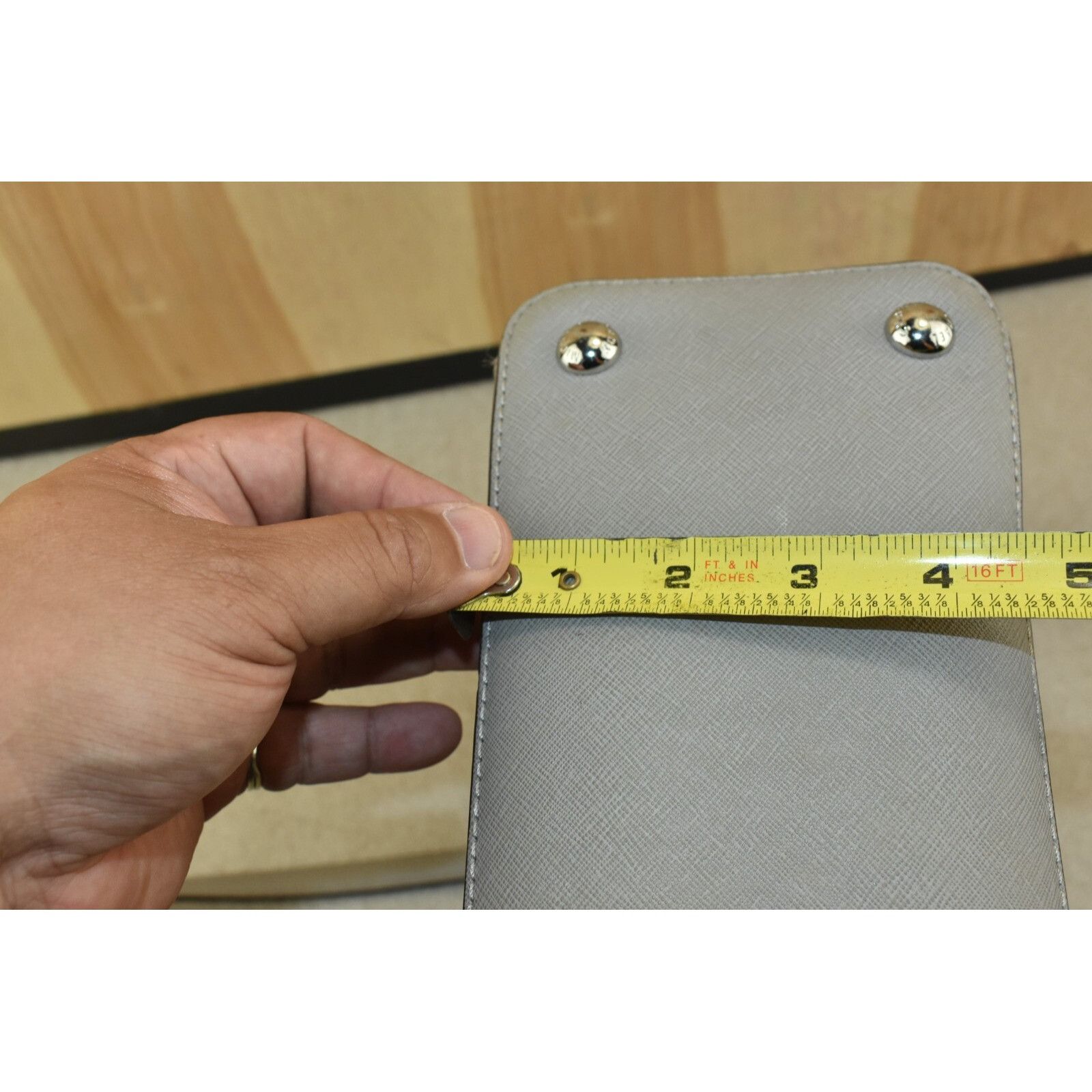 Michael Kors Michael Kors Jet Set Top Zip Tote Saffiano Leather Gray Shou Size ONE SIZE - 19 Thumbnail
