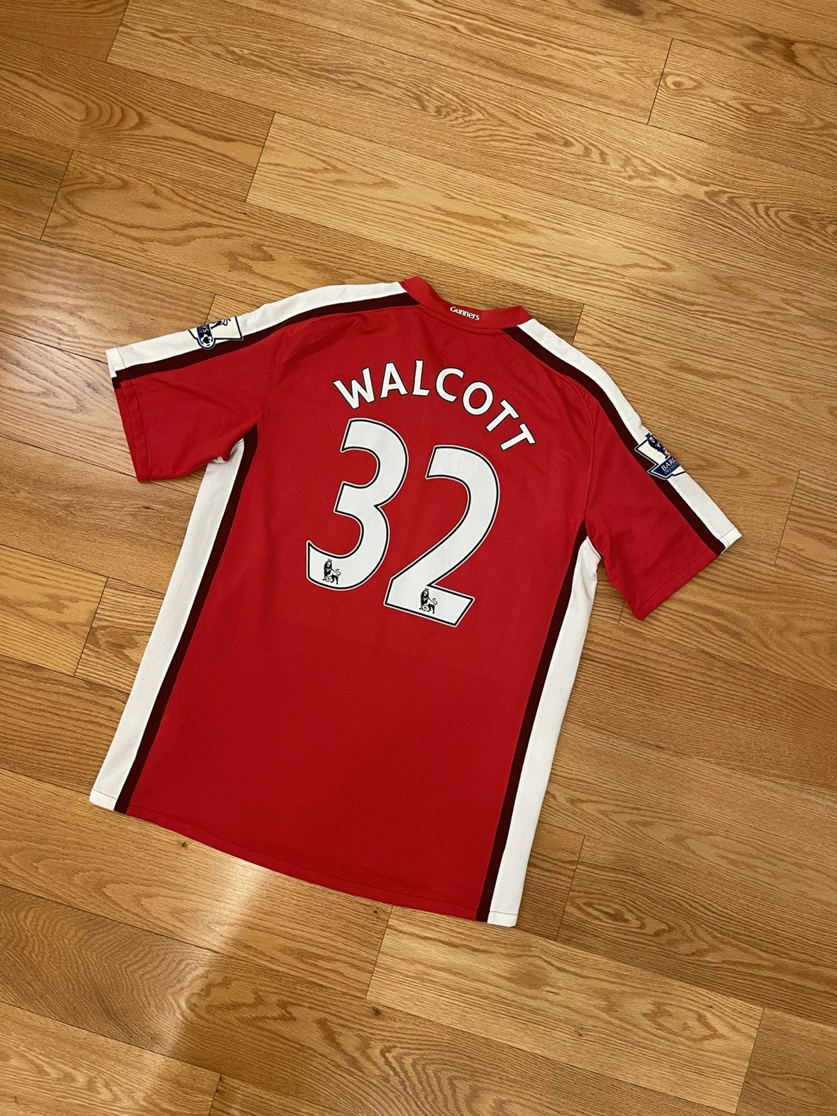 🔴⚪️ Nike Arsenal THEO WALCOTT🏴󠁧󠁢󠁥󠁮󠁧󠁿 2008/09 home