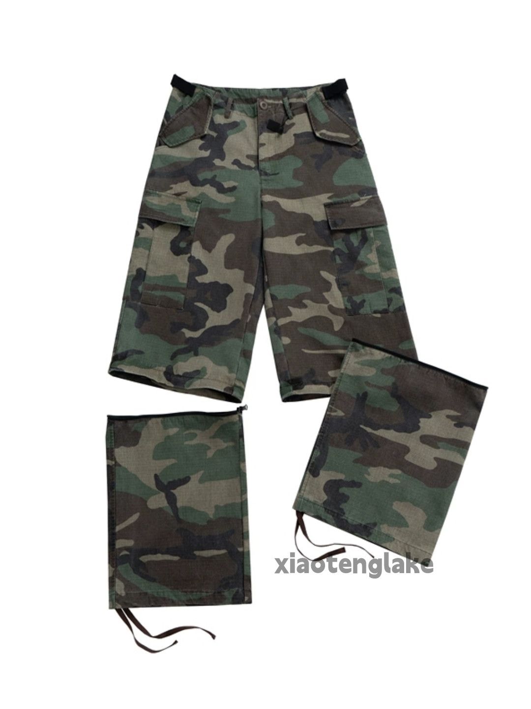 Designer × Japanese Brand × Vintage utility military loose baggy skate hiphop cargo pants Size US 36 / EU 52 - 7 Thumbnail