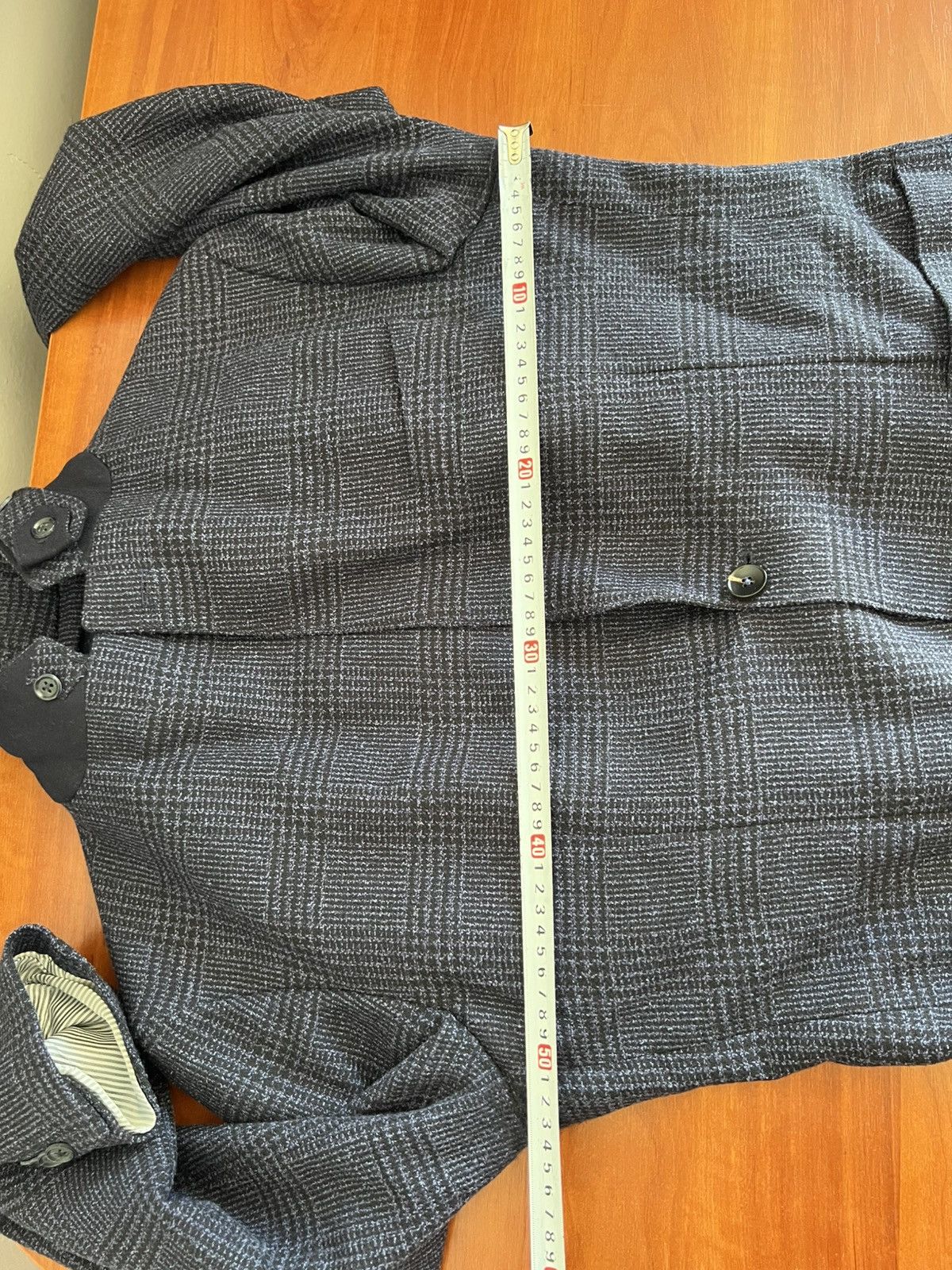L.B.M. 1911 L.B.M 1911 TAILORED LIMITED WOOL BLAZER HYBRID COAT JACKET Size 50R - 19 Thumbnail