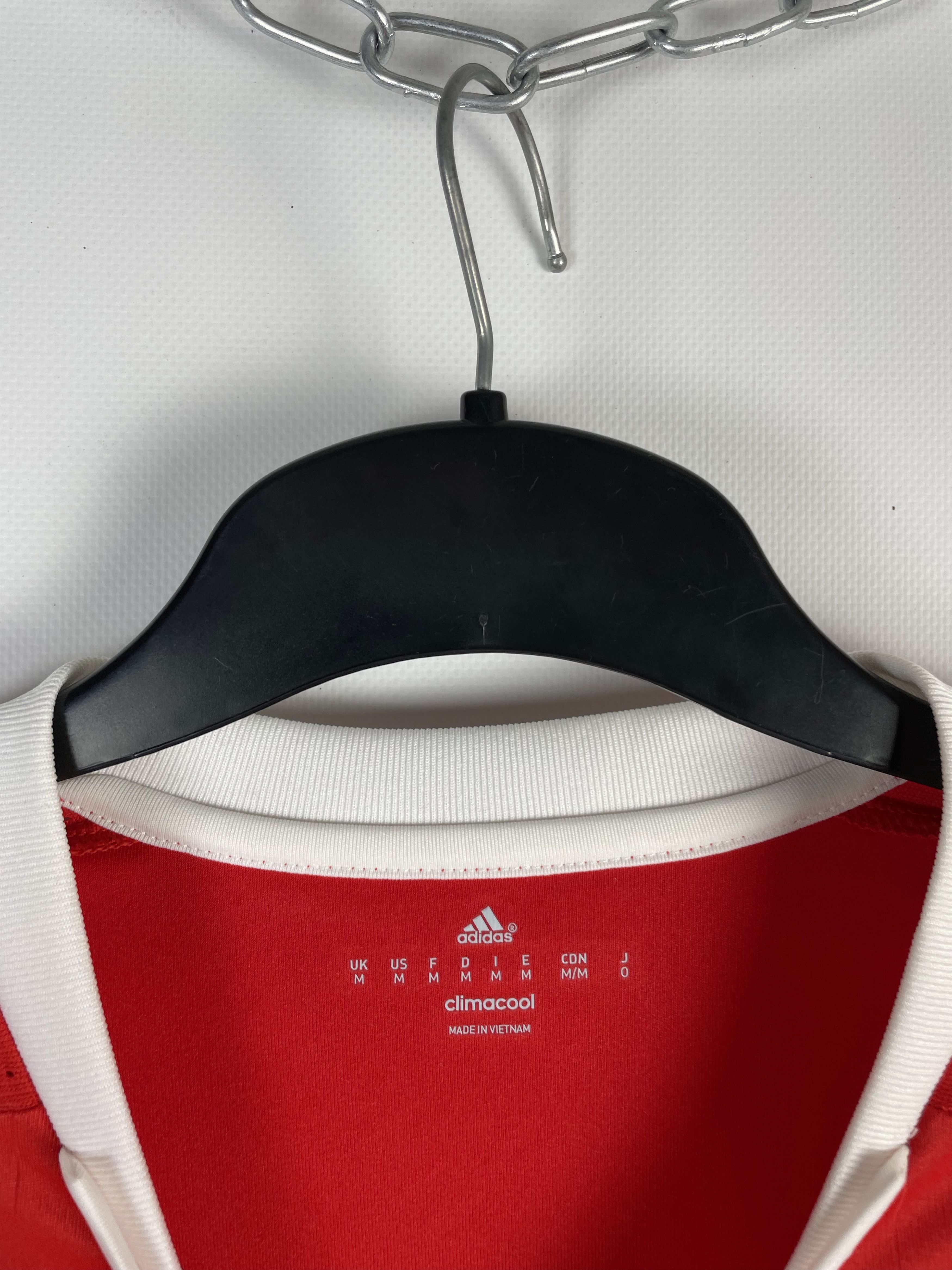 Adidas Adidas Wales Home 2015/2016 Football Shirt Soccer Jersey Size US L / EU 52-54 / 3 - 4 Thumbnail