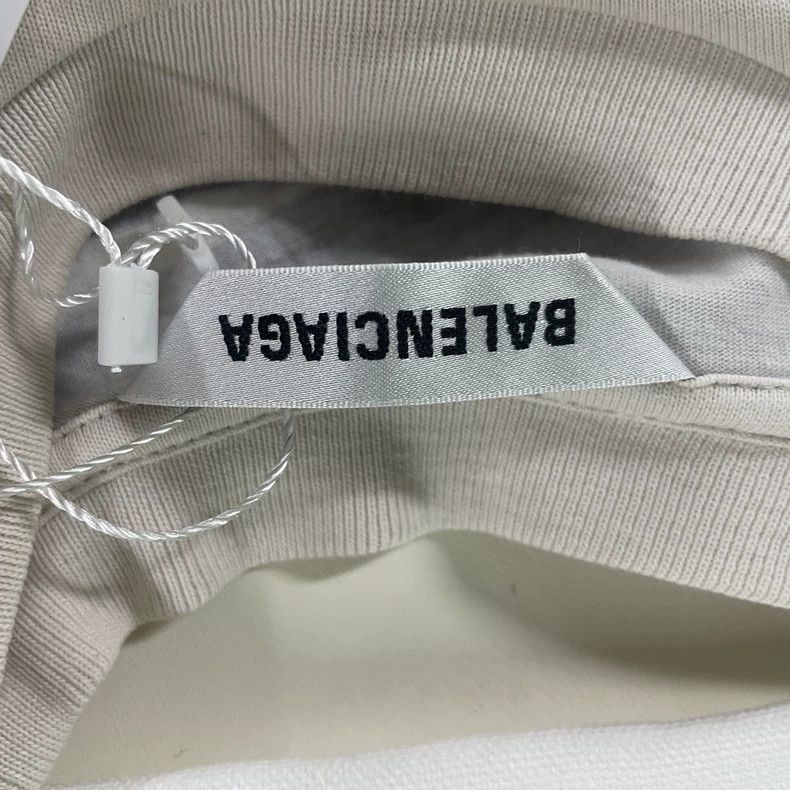 Balenciaga Balenciaga SS21 Retro Plain Weave Double Layer Short Sleev Size XS / US 0-2 / IT 36-38 - 4 Thumbnail