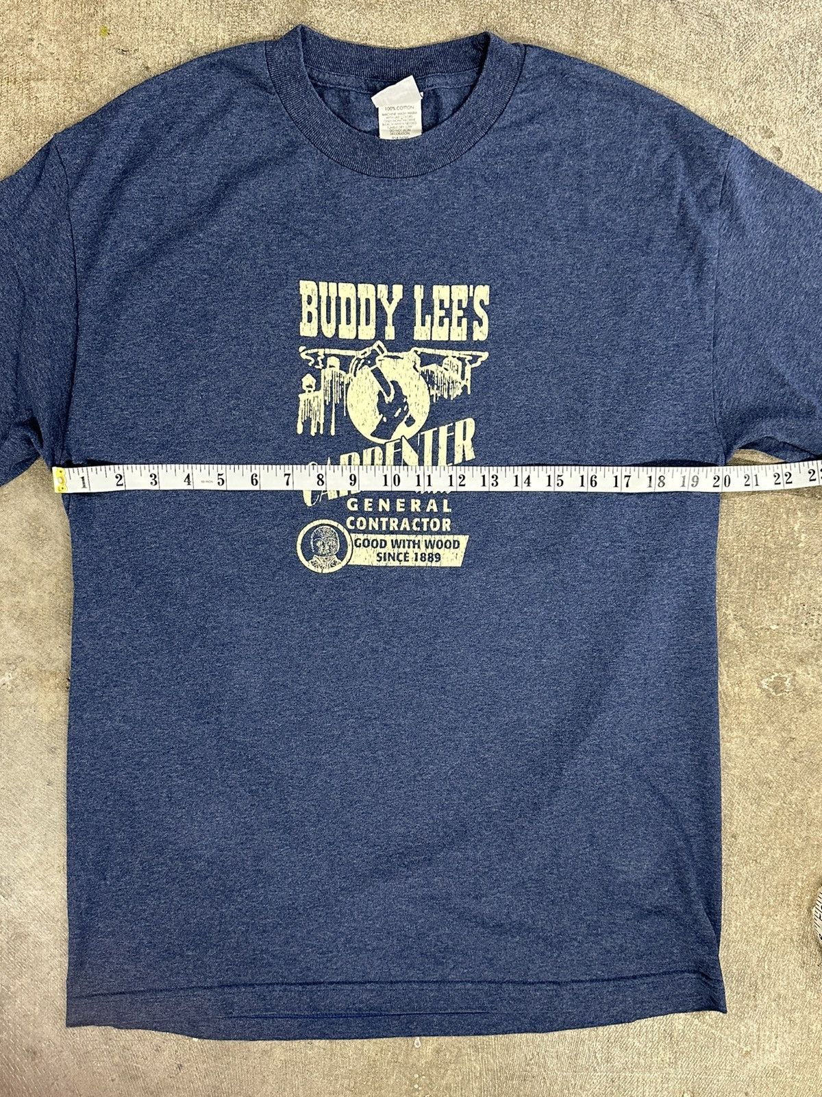 Lee × Vintage Vintage 90s Lee Buddy Lee’s Navy Blue Long Sleeve Size US L / EU 52-54 / 3 - 5 Thumbnail