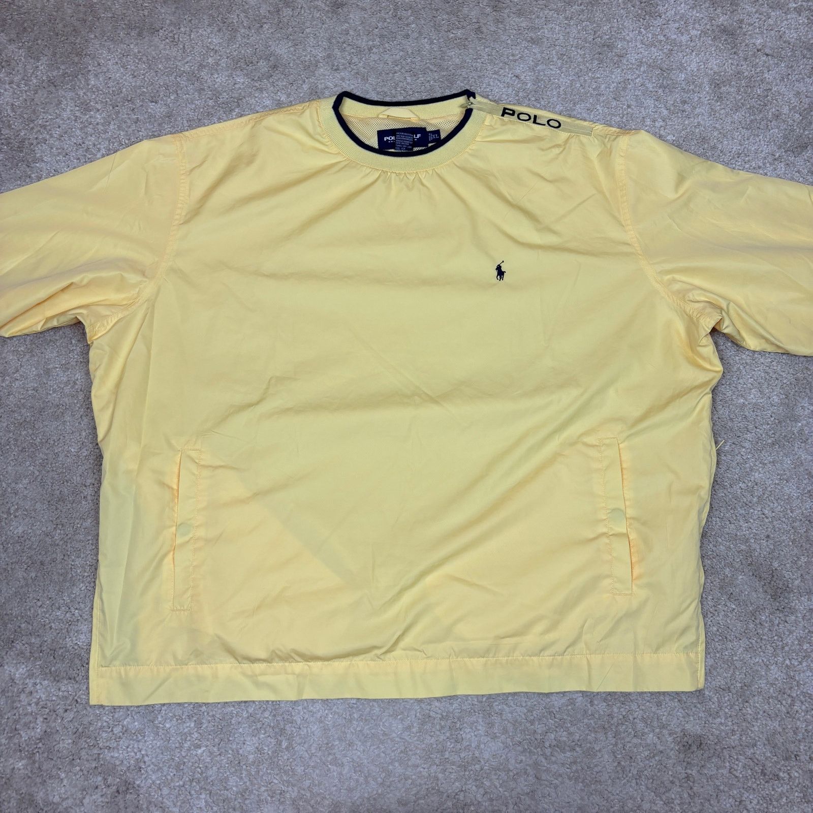 Polo Ralph Lauren × Vintage Vintage Polo Golf Ralph Lauren Pullover Windbreaker Men's XL Size US XL / EU 56 / 4 - 2 Thumbnail