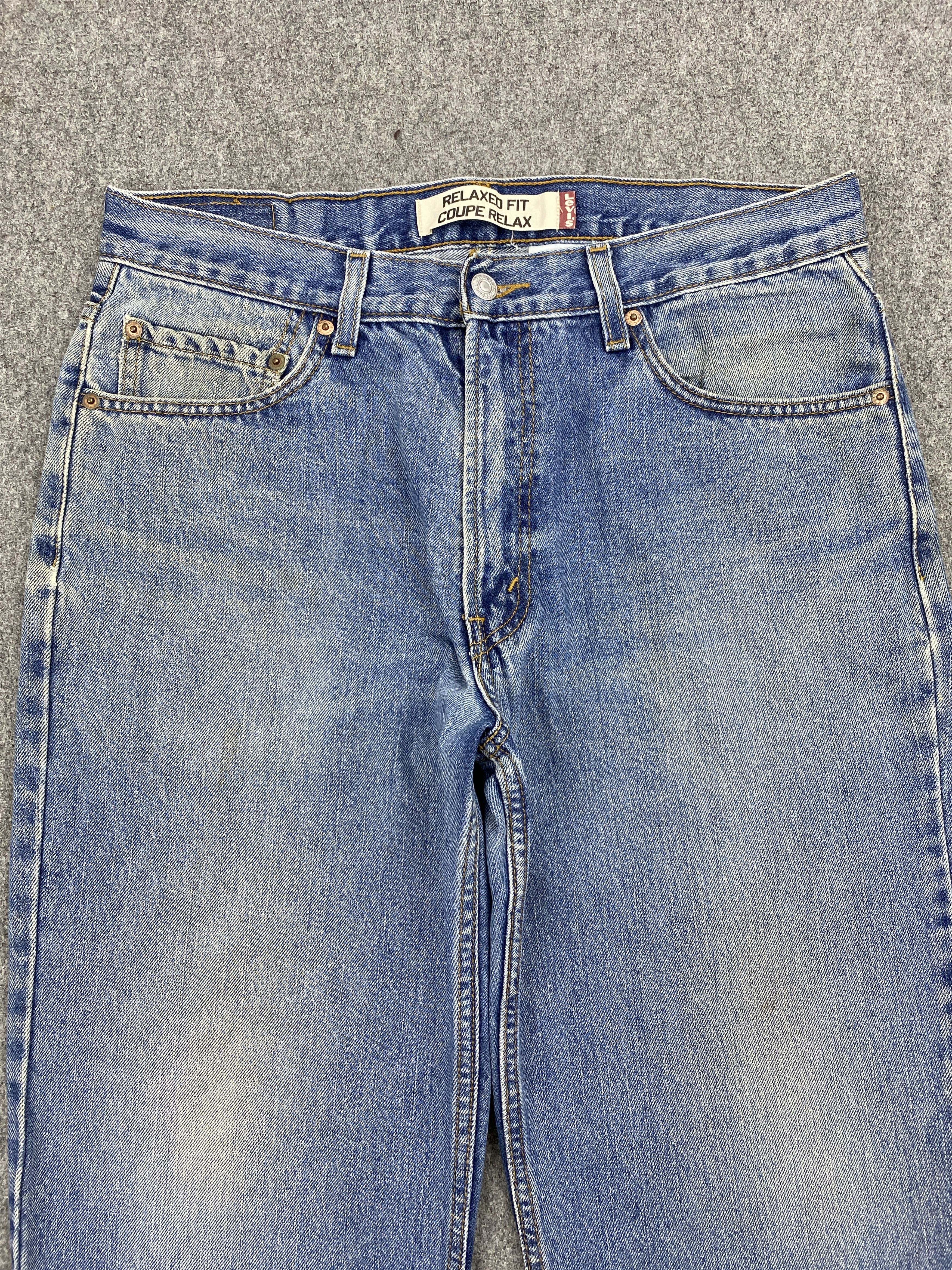 Levi's × Vintage Faded Blue Vintage 90s Levis 550 Jeans Size US 34 / EU 50 - 2 Thumbnail