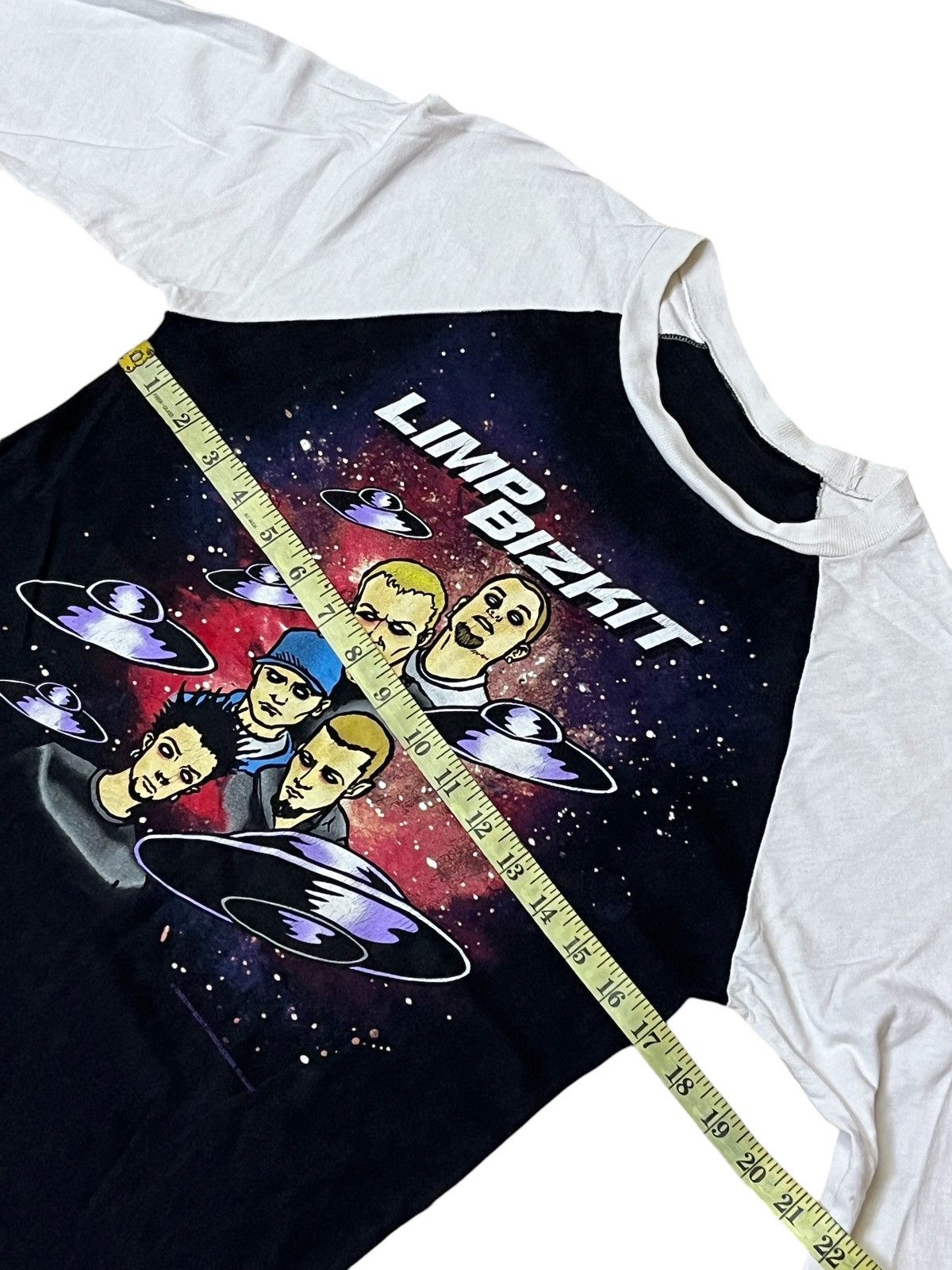 Band Tees VINTAGE 90s LIMP BIZKIT 1998 3 QUARTER TEE SHIRT Size US S / EU 44-46 / 1 - 10 Thumbnail